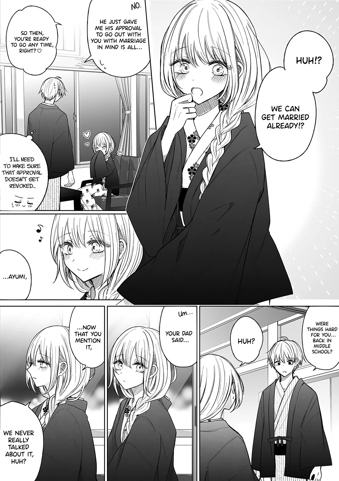 Ichizu de Bitch na Kouhai Chapter 159 page 2 - Chapter 159: Story About the Second Proposal