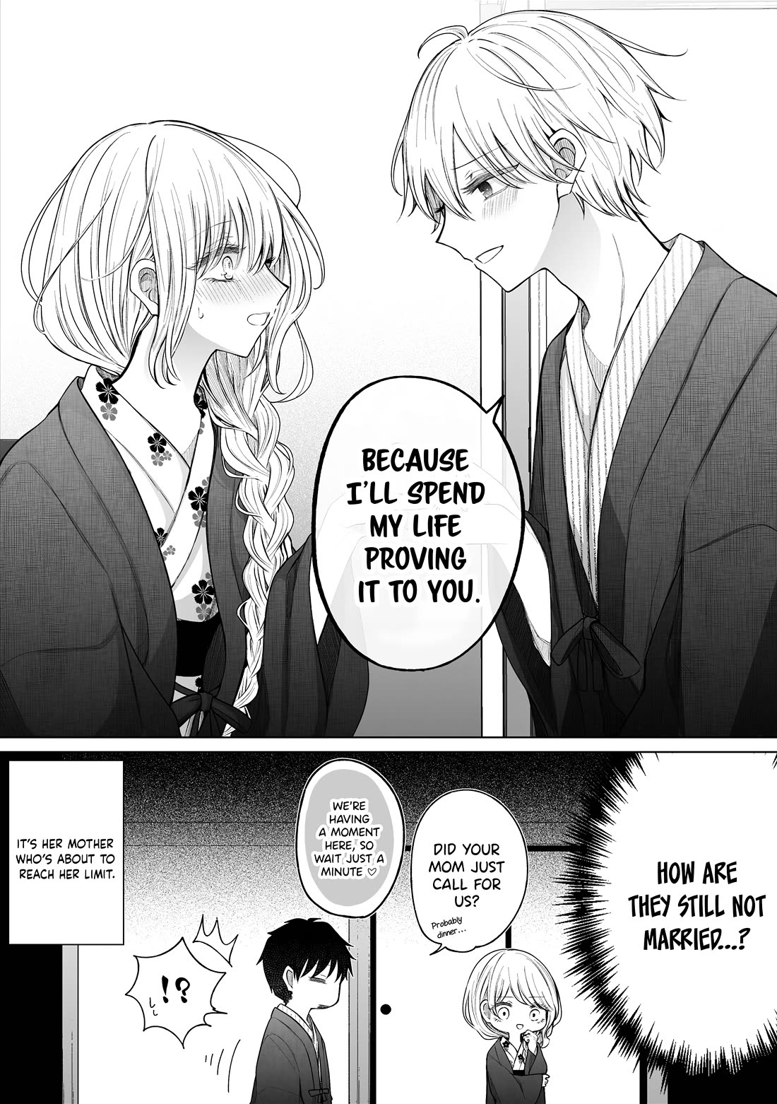 Ichizu de Bitch na Kouhai Chapter 159 page 7 - Chapter 159: Story About the Second Proposal