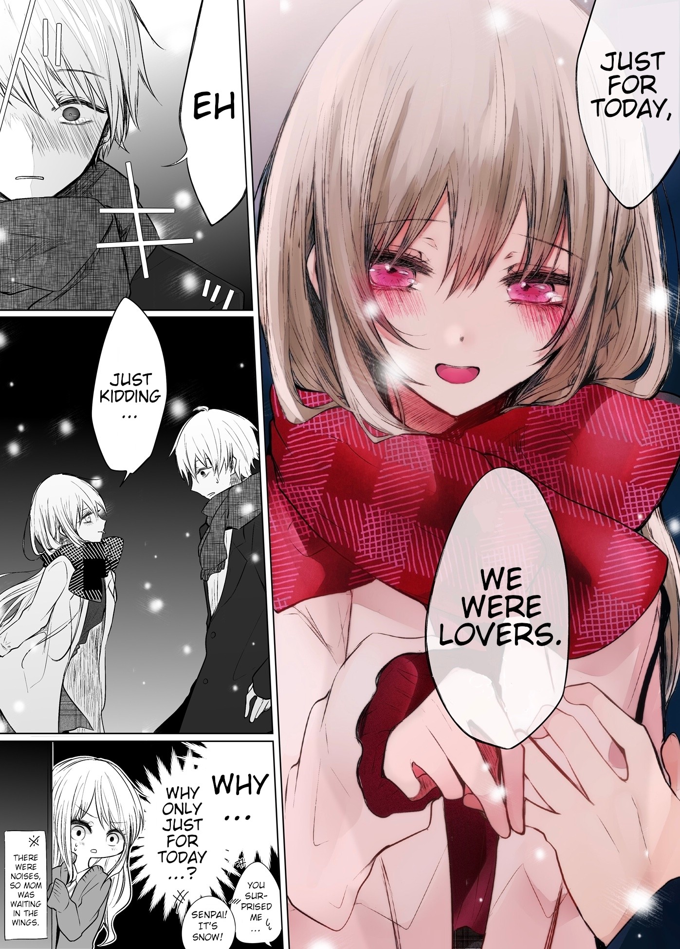 Ichizu de Bitch na Kouhai Chapter 16.3 page 4 - Chapter 16.3: My flirtatious kouhai and the words “Just for today”