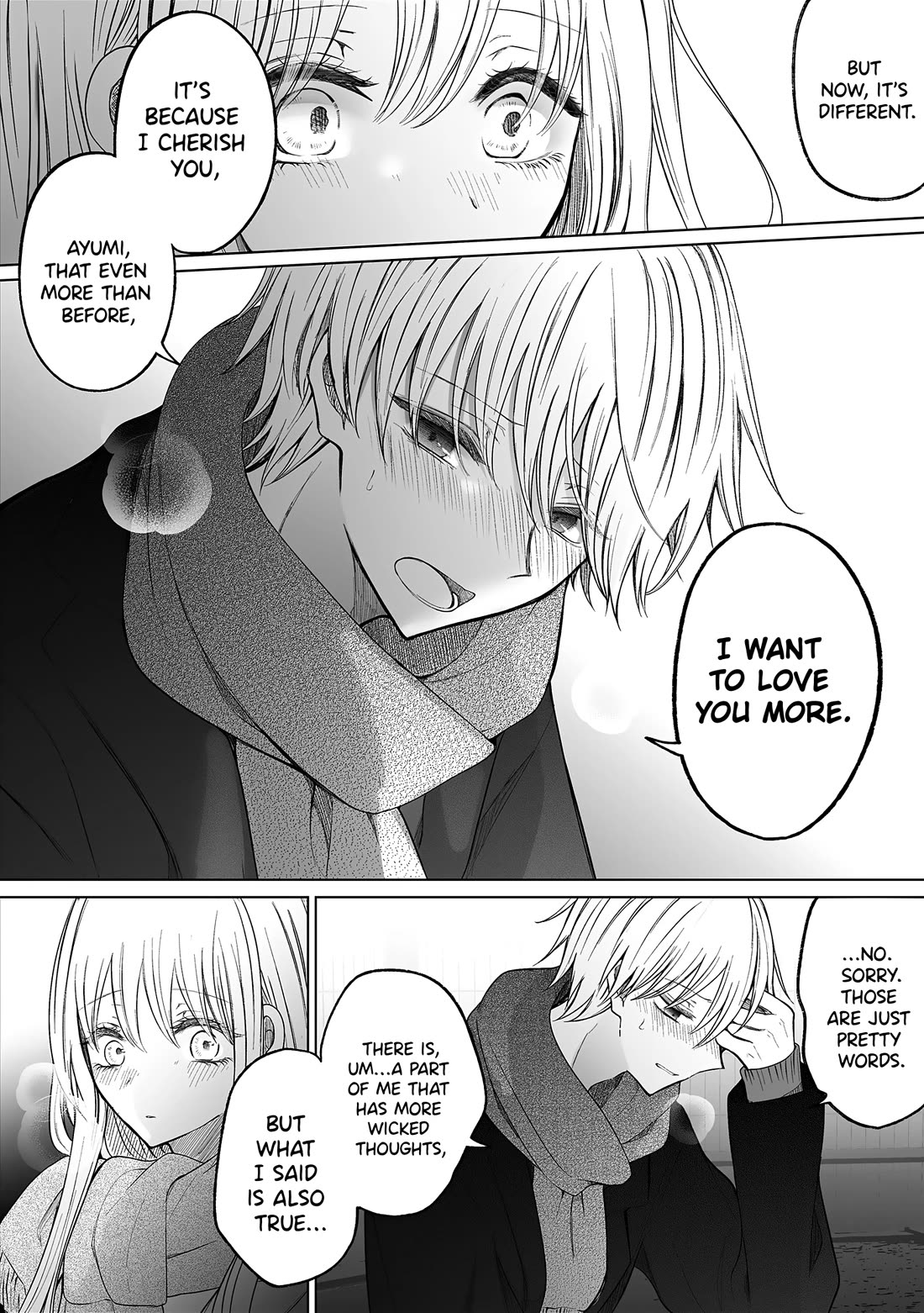 Ichizu de Bitch na Kouhai Chapter 162 page 3 - Chapter 162: Story About Christmas and Wanting to Love