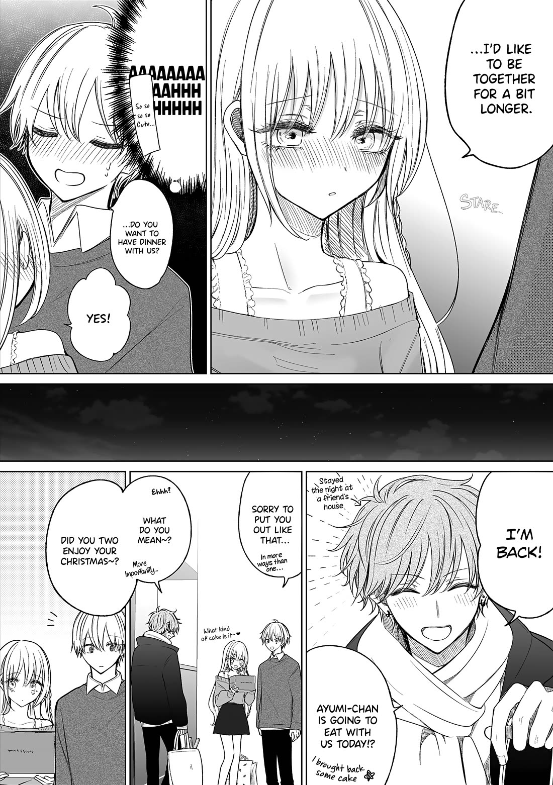 Ichizu de Bitch na Kouhai Chapter 163 page 3 - Chapter 163: Story About Something Changing Over Christmas