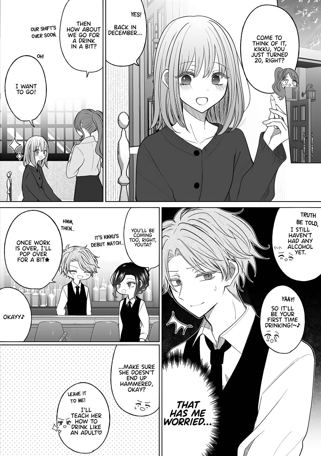 Ichizu de Bitch na Kouhai Chapter 164 page 3 - Chapter 164: Story Discovering That She Shouldn’t Get Wasted
