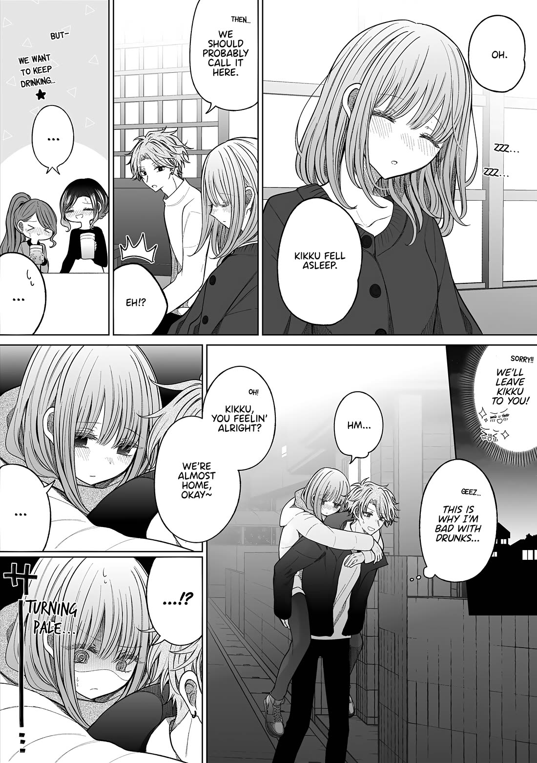 Ichizu de Bitch na Kouhai Chapter 165 page 1 - Chapter 165: Story About Heading Home with Your Benefactor