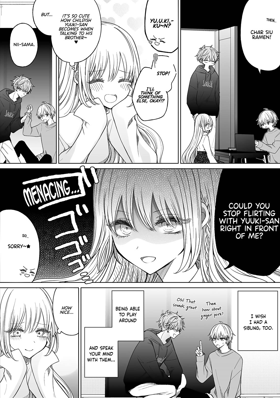 Ichizu de Bitch na Kouhai Chapter 167 page 4 - Chapter 167: Story of An Only Child’s Envy of Siblings