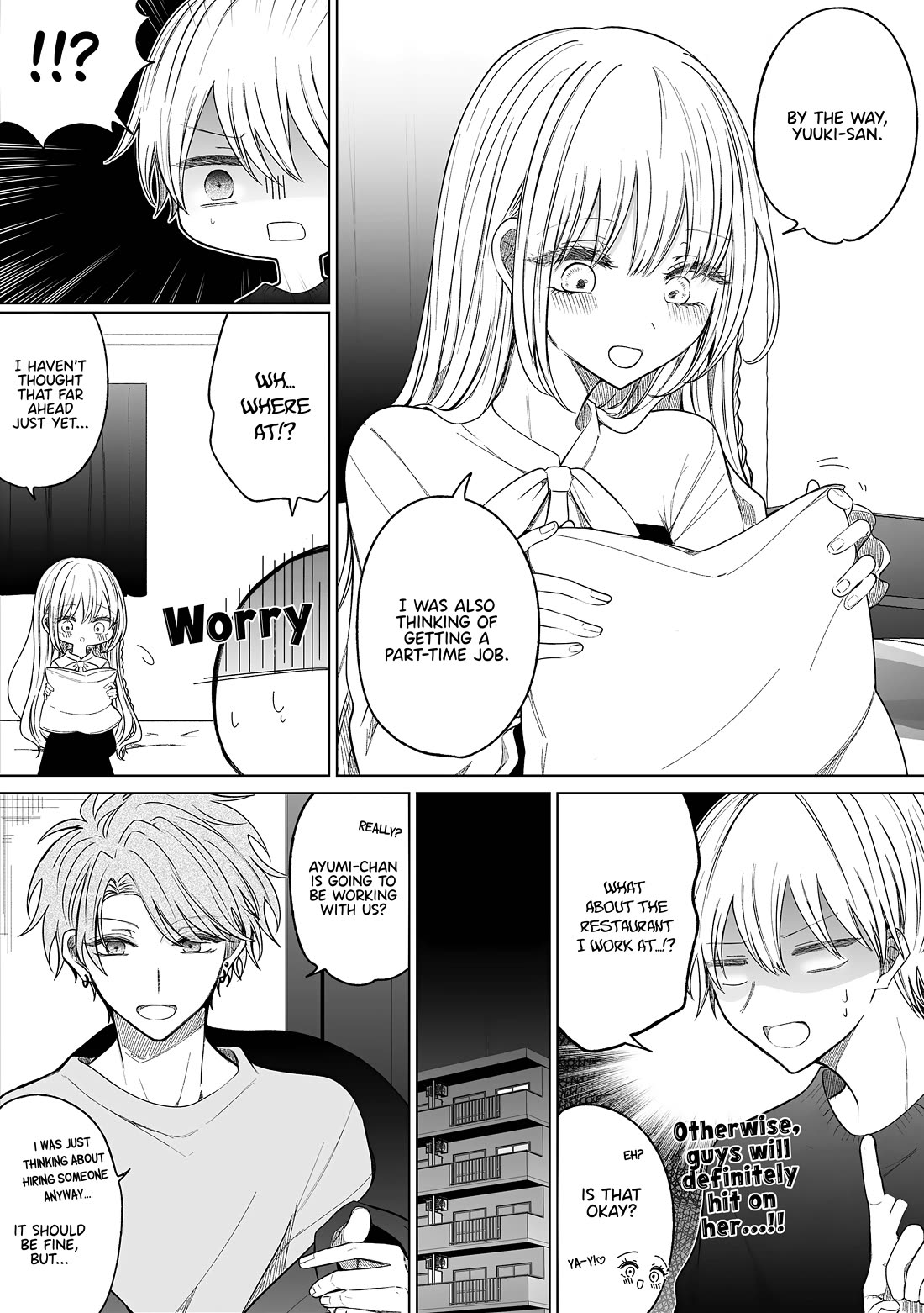 Ichizu de Bitch na Kouhai Chapter 168 page 3 - Chapter 168: Not Flirting at Work