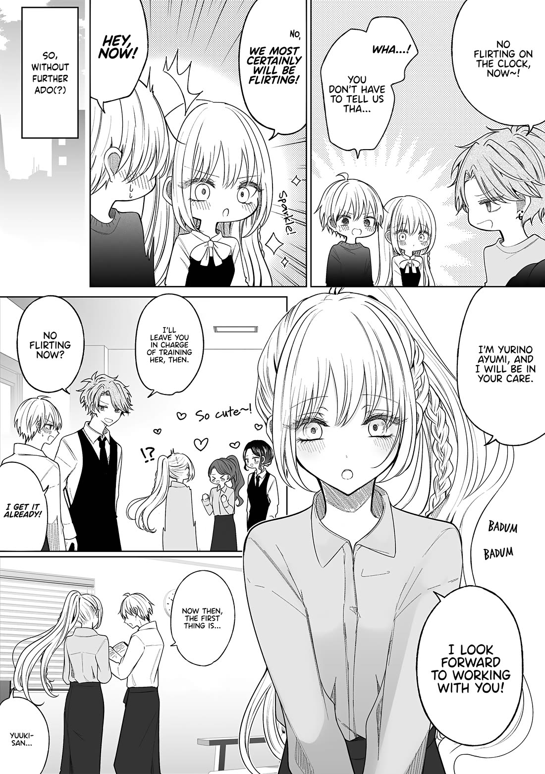 Ichizu de Bitch na Kouhai Chapter 168 page 4 - Chapter 168: Not Flirting at Work