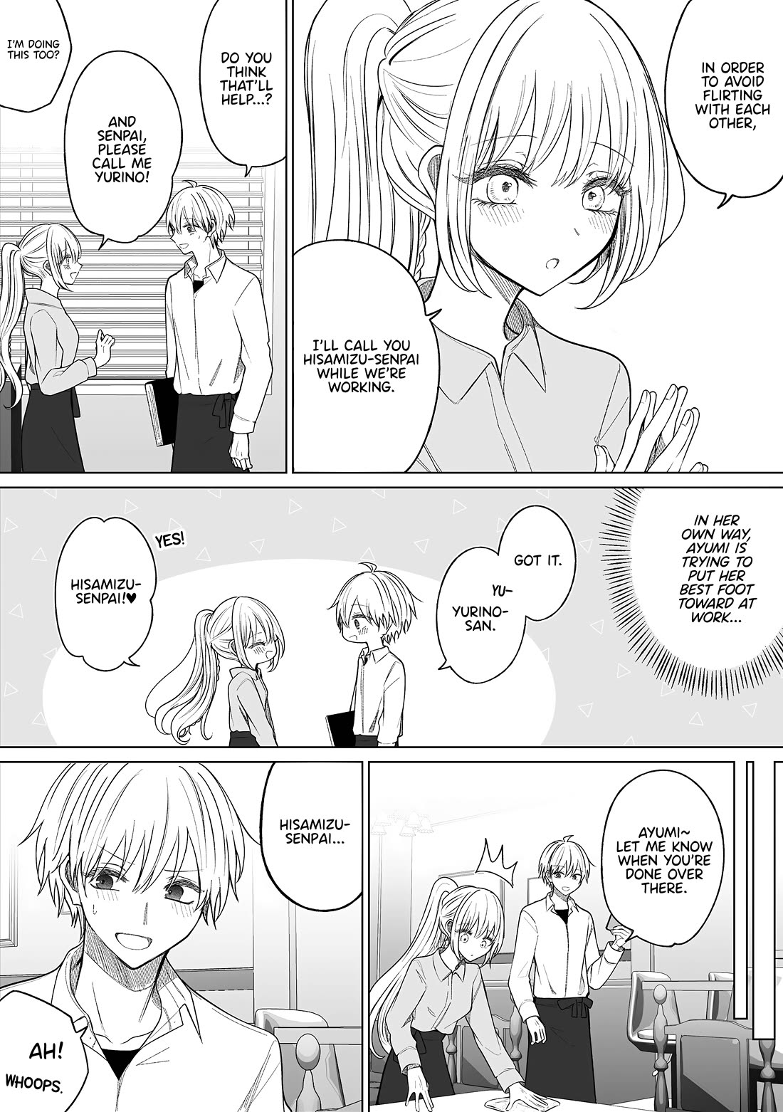 Ichizu de Bitch na Kouhai Chapter 168 page 5 - Chapter 168: Not Flirting at Work