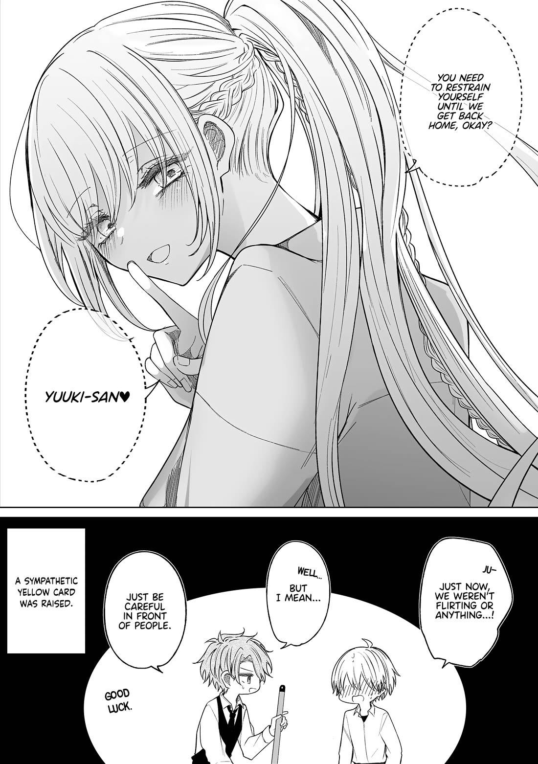 Ichizu de Bitch na Kouhai Chapter 168 page 6 - Chapter 168: Not Flirting at Work