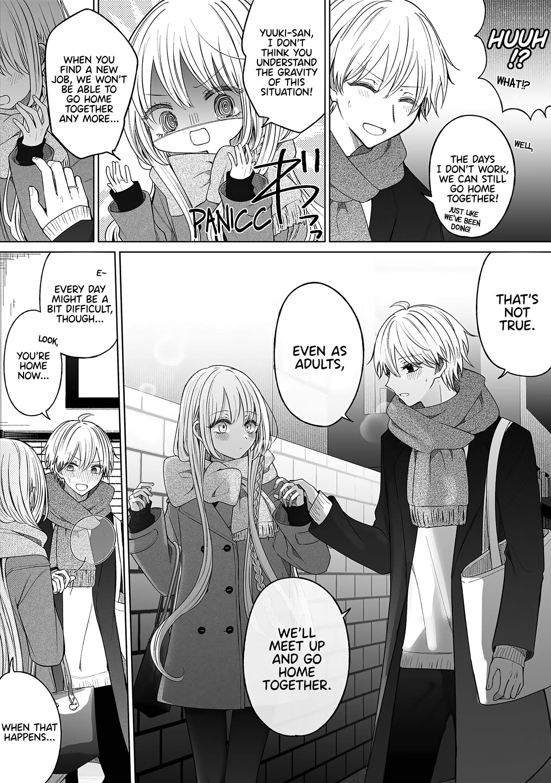 Ichizu de Bitch na Kouhai Chapter 169 page 4 - Chapter 169: Wanting to Always Go Home Together