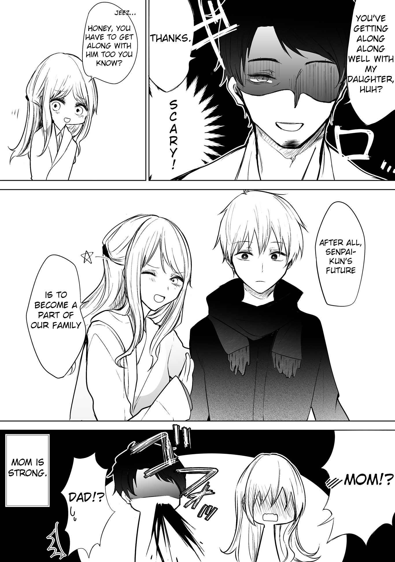 Ichizu de Bitch na Kouhai Chapter 17 page 4 - Chapter 17: My flirtatious kouhai and the night of New Year’s Eve