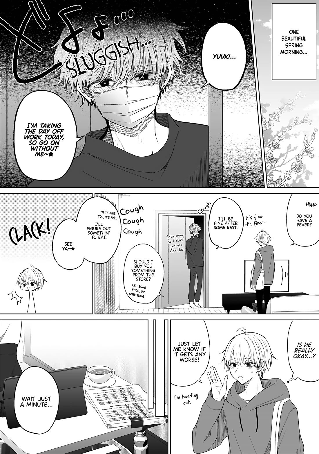 Ichizu de Bitch na Kouhai Chapter 171 page 1 - Chapter 171: Failing to Win Against Sickness