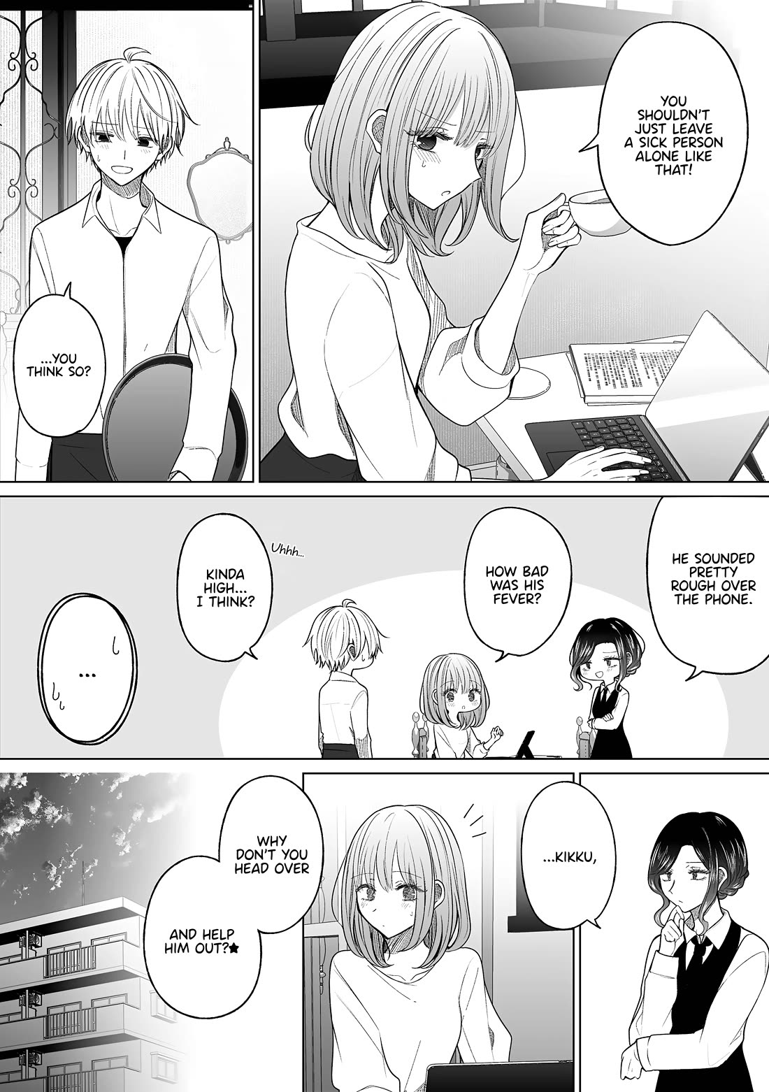 Ichizu de Bitch na Kouhai Chapter 171 page 2 - Chapter 171: Failing to Win Against Sickness