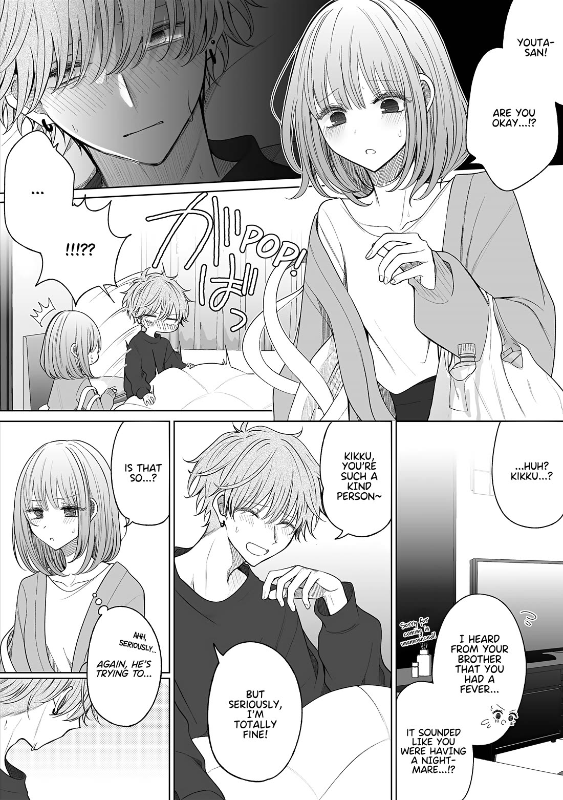 Ichizu de Bitch na Kouhai Chapter 171 page 4 - Chapter 171: Failing to Win Against Sickness