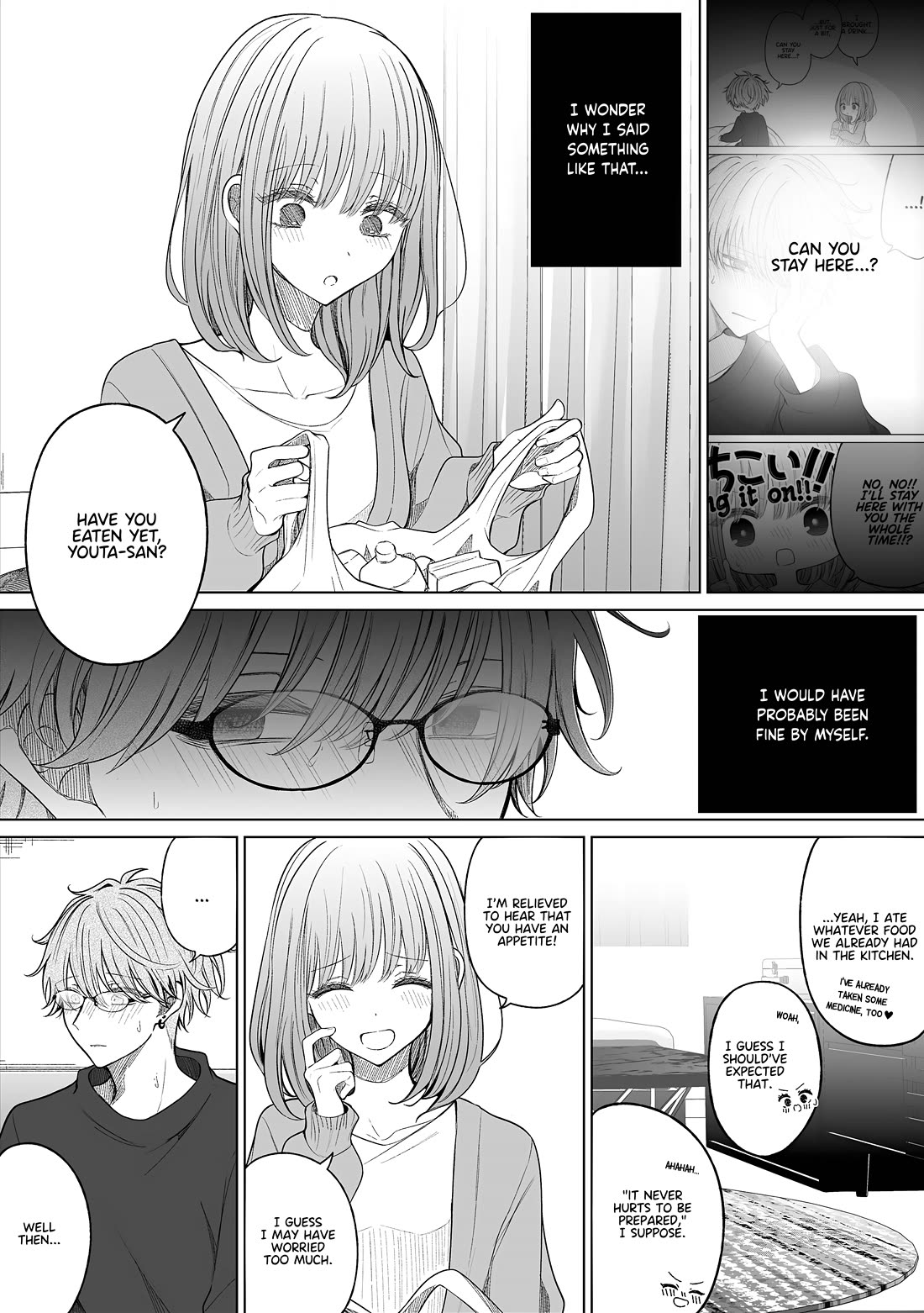 Ichizu de Bitch na Kouhai Chapter 172 page 1 - Chapter 172: Wanting you to Always be Here