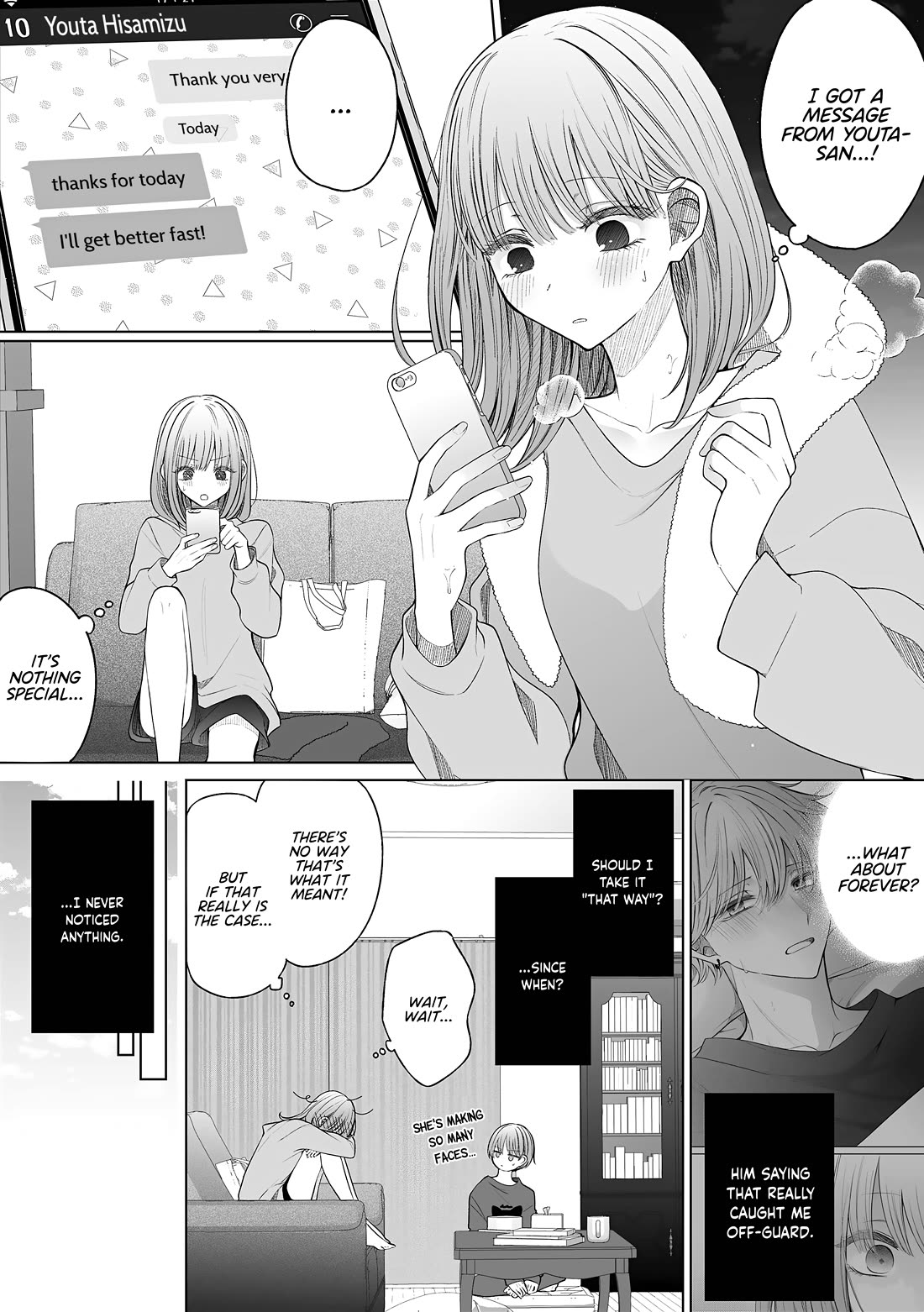 Ichizu de Bitch na Kouhai Chapter 174 page 1 - Chapter 174: Undiscovered Feelings