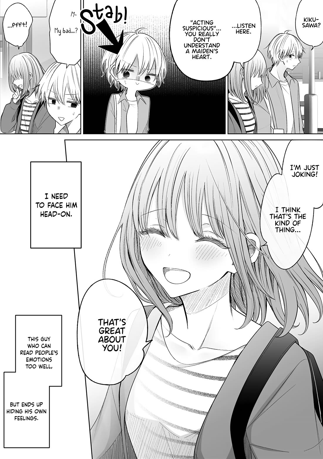 Ichizu de Bitch na Kouhai Chapter 174 page 4 - Chapter 174: Undiscovered Feelings