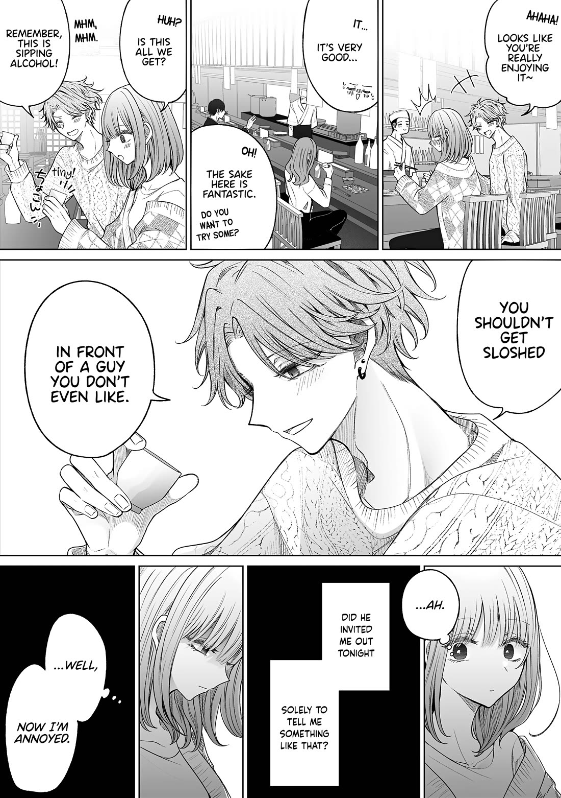 Ichizu de Bitch na Kouhai Chapter 175 page 3 - Chapter 175: Borrowing the Power of Alcohol