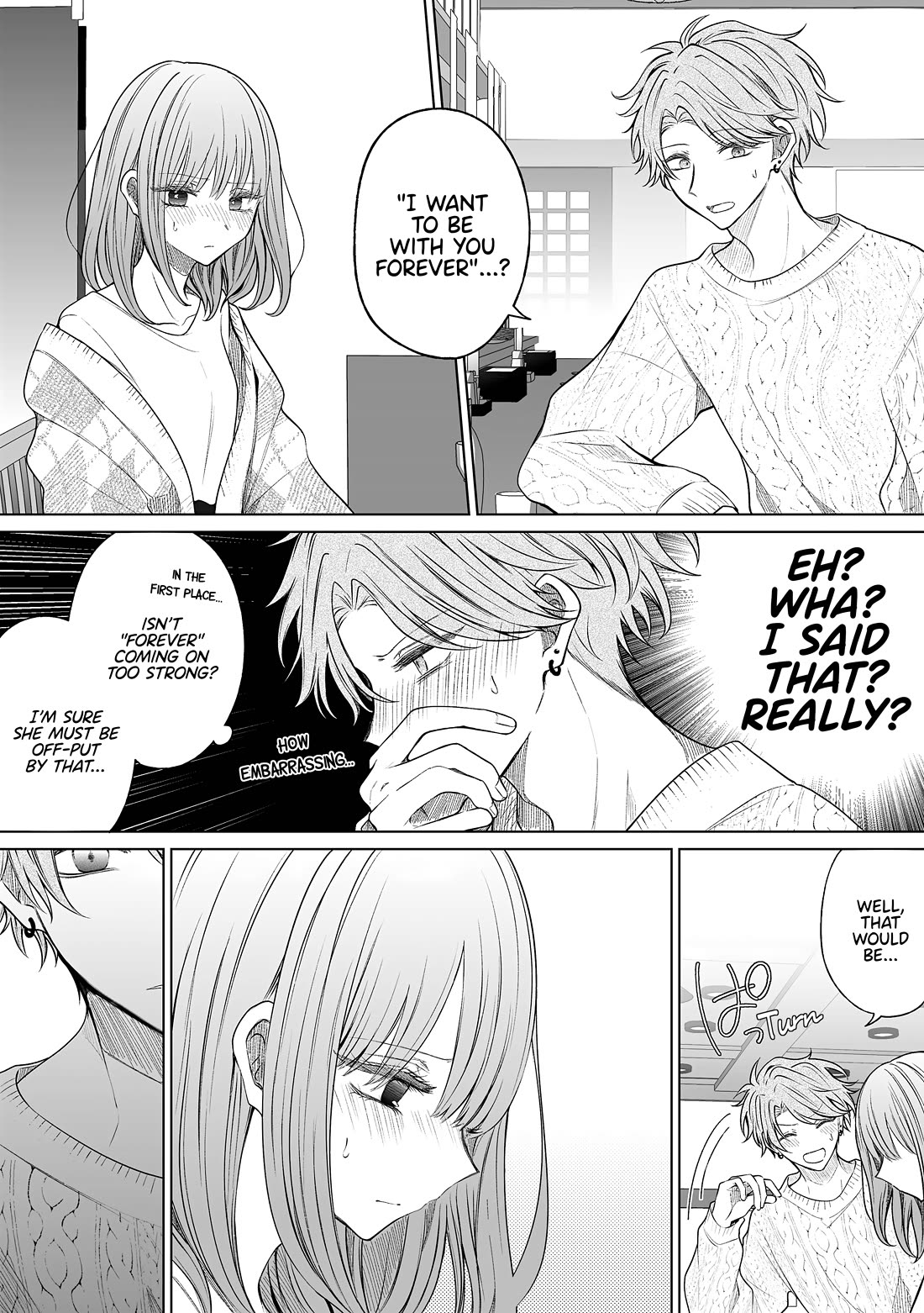 Ichizu de Bitch na Kouhai Chapter 176 page 1 - Chapter 176: What is Said in the Pouring Rain