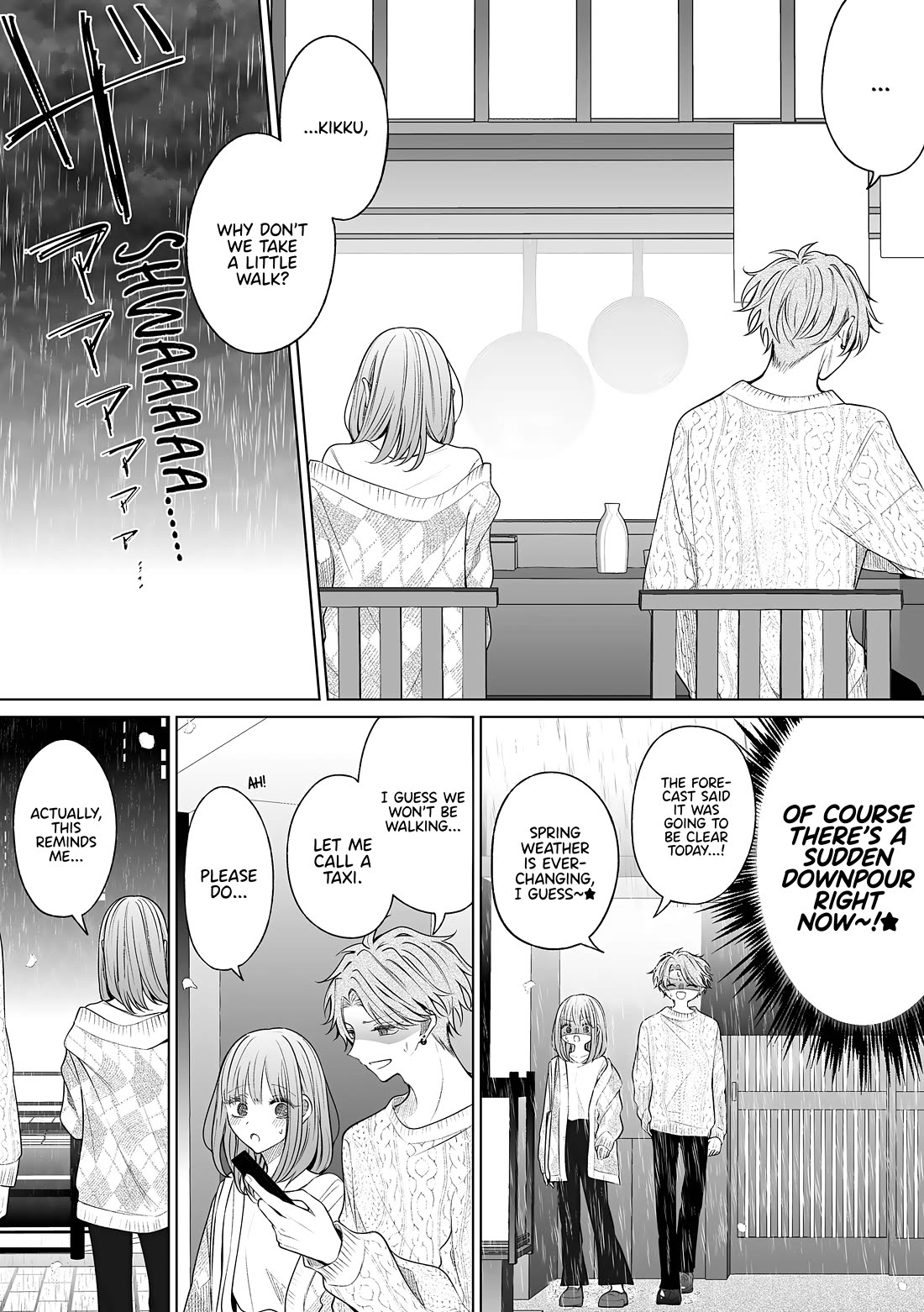 Ichizu de Bitch na Kouhai Chapter 176 page 2 - Chapter 176: What is Said in the Pouring Rain