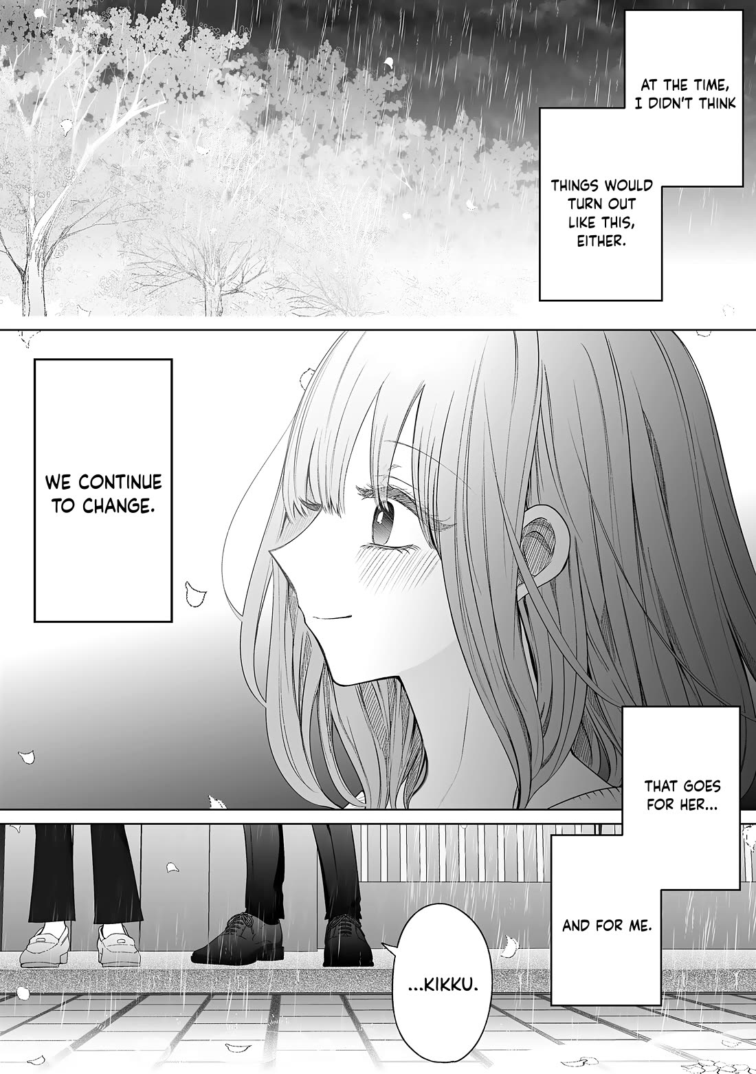 Ichizu de Bitch na Kouhai Chapter 176 page 4 - Chapter 176: What is Said in the Pouring Rain