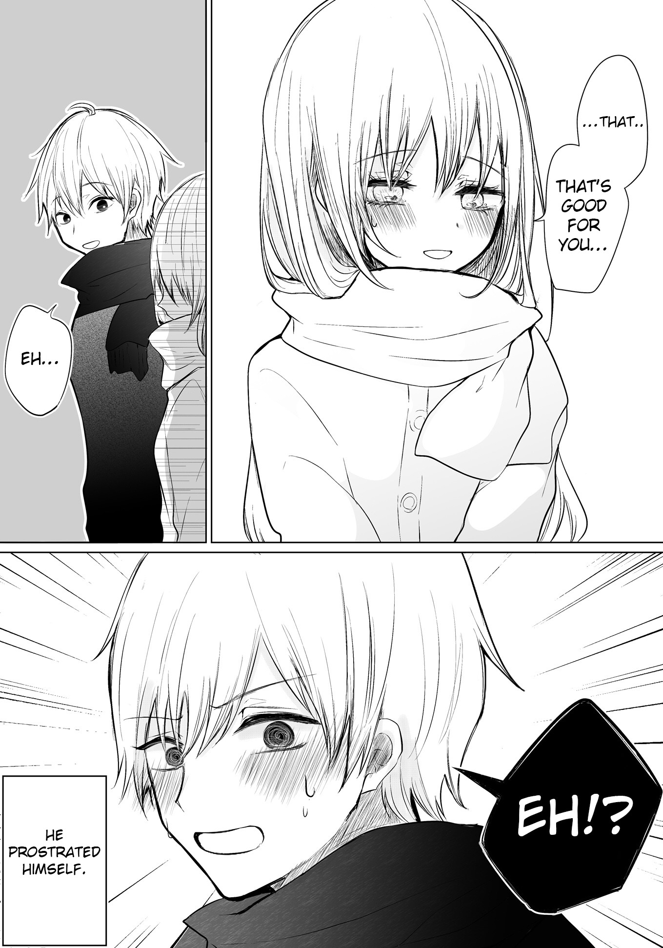 Ichizu de Bitch na Kouhai Chapter 18 page 4 - Chapter 18: A new year’s day morning with my flirtatious kouhai.