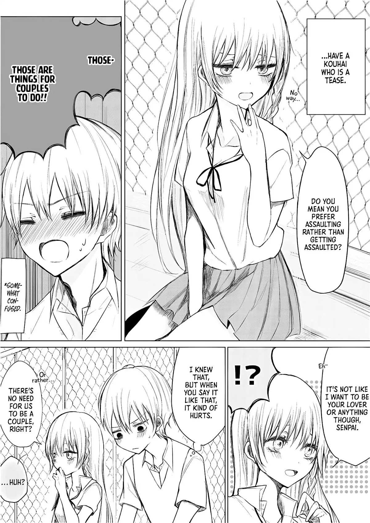 Ichizu de Bitch na Kouhai Chapter 2 page 2 - Chapter 2