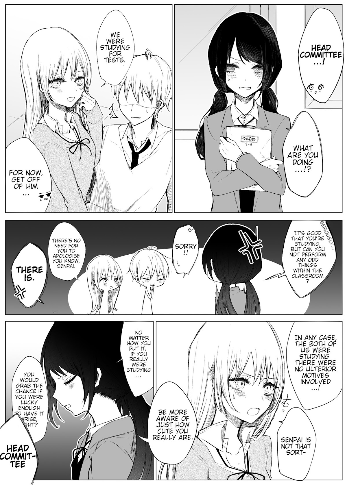 Ichizu de Bitch na Kouhai Chapter 20 page 2 - Chapter 20: A summary of the head committee and my flirtatious kouhai