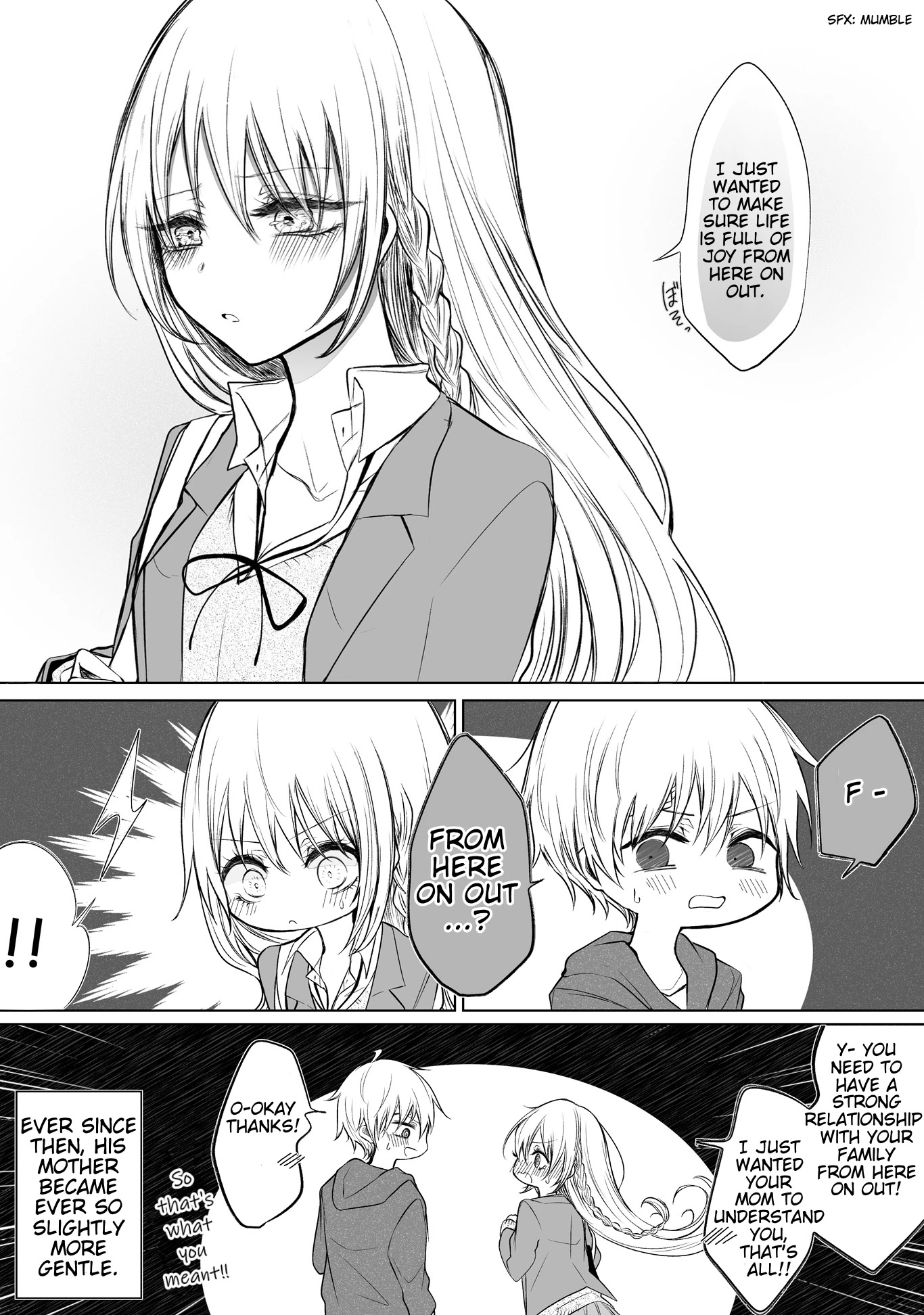 Ichizu de Bitch na Kouhai Chapter 28 page 5 - Chapter 28: A Story of Patience Between a Flirty Kouhai and a Senpai (Part 2) - Worries