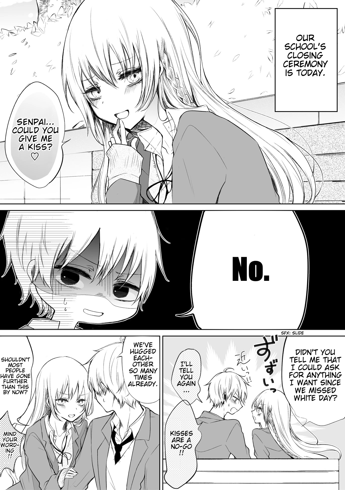 Ichizu de Bitch na Kouhai Chapter 29 page 2 - Chapter 29: A Story of Patience Between a Flirty Kouhai and a Senpai (Part 2) - Resolute