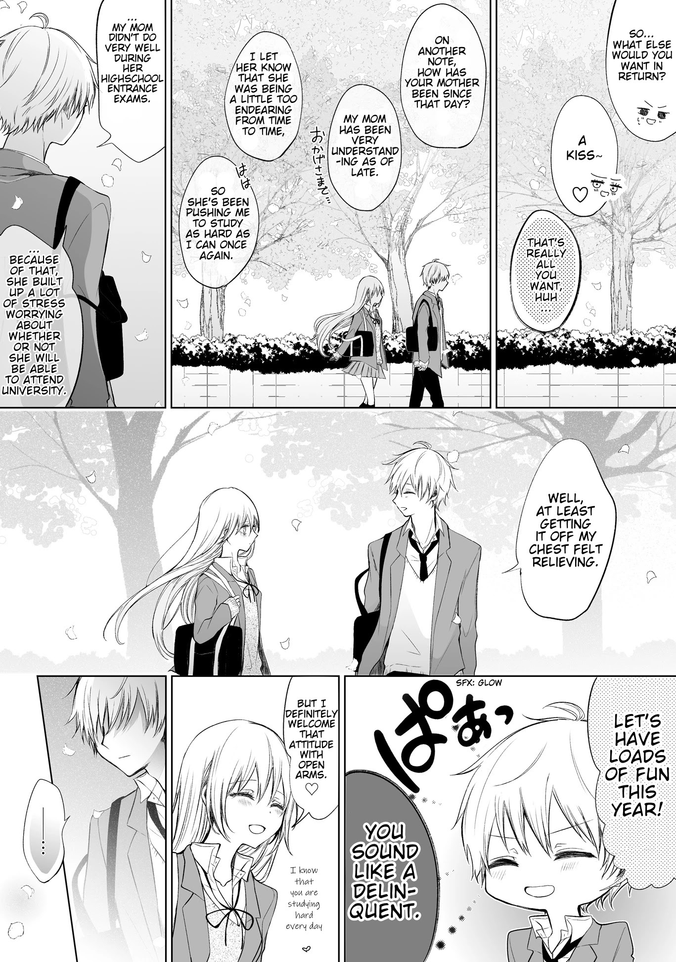Ichizu de Bitch na Kouhai Chapter 29 page 3 - Chapter 29: A Story of Patience Between a Flirty Kouhai and a Senpai (Part 2) - Resolute