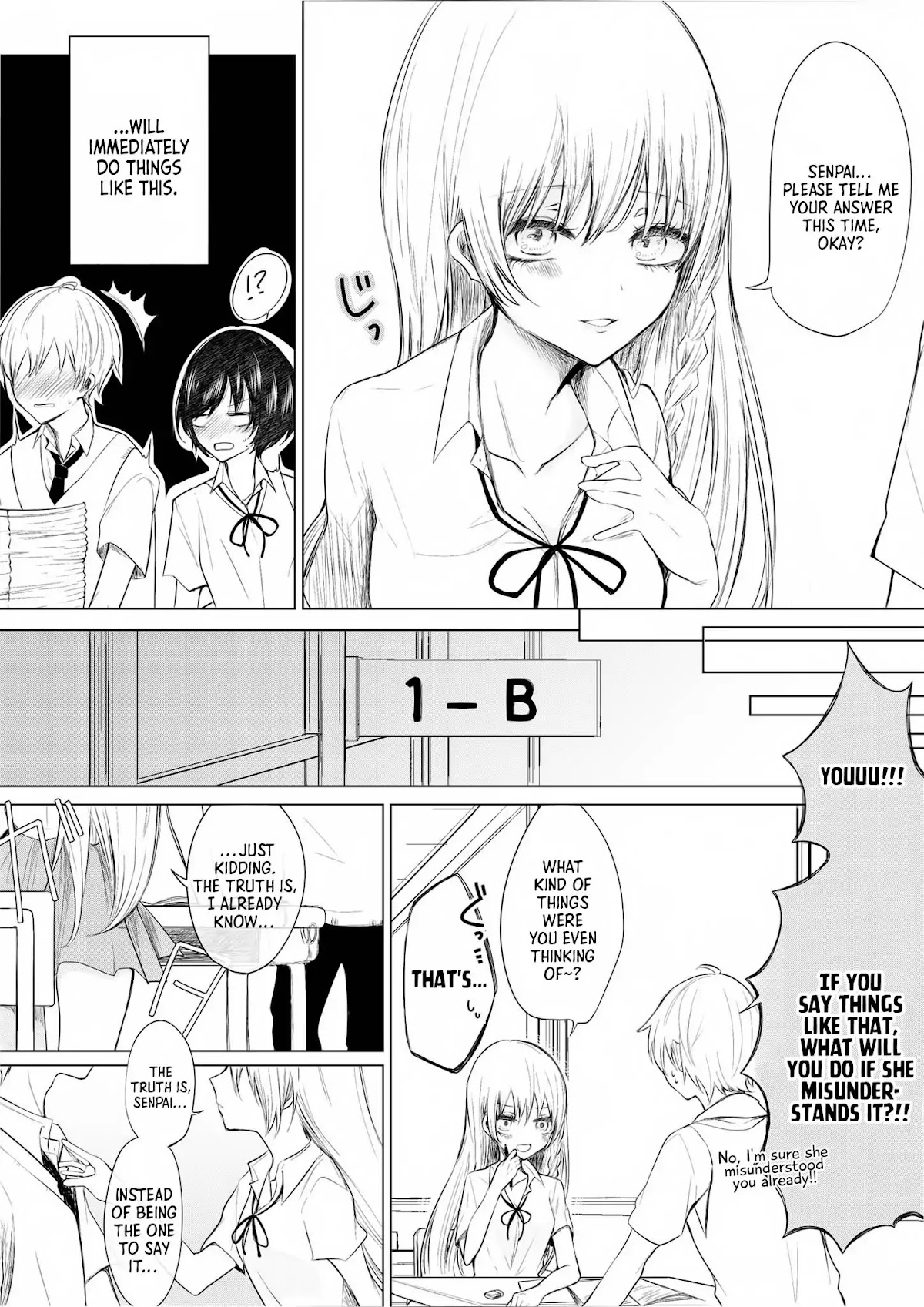 Ichizu de Bitch na Kouhai Chapter 3 page 2 - Chapter 3
