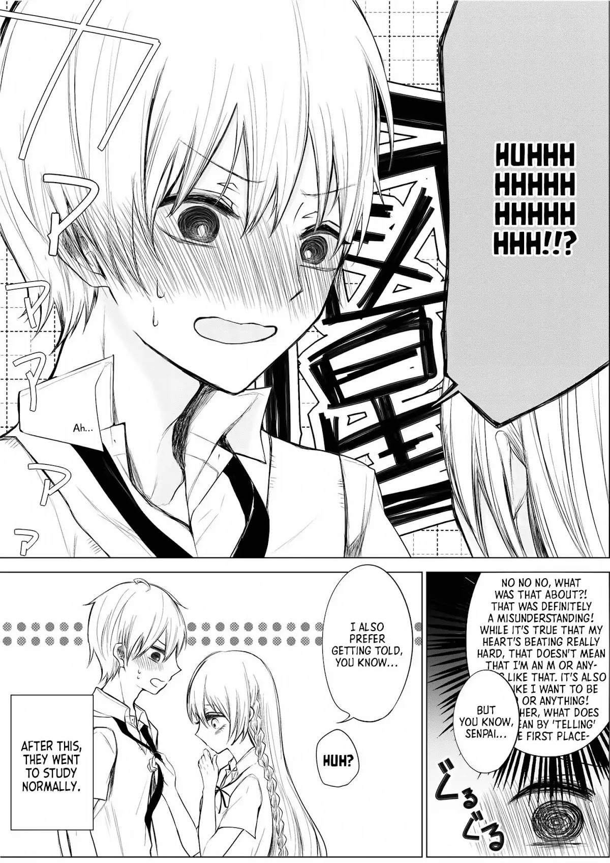 Ichizu de Bitch na Kouhai Chapter 3 page 4 - Chapter 3