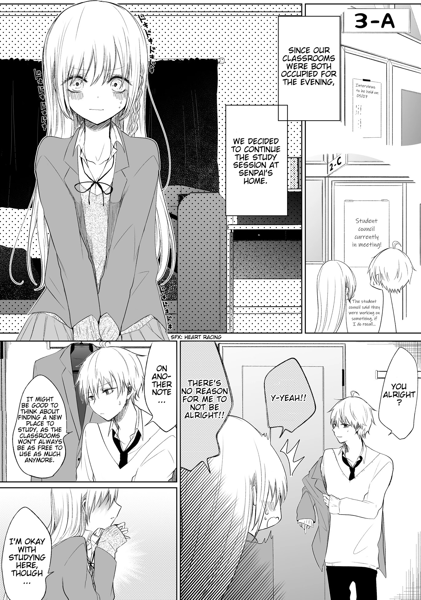 Ichizu de Bitch na Kouhai Chapter 30 page 1 - Chapter 30: A Story of the Place of Study For a Flirty Kouhai and a Senpai
