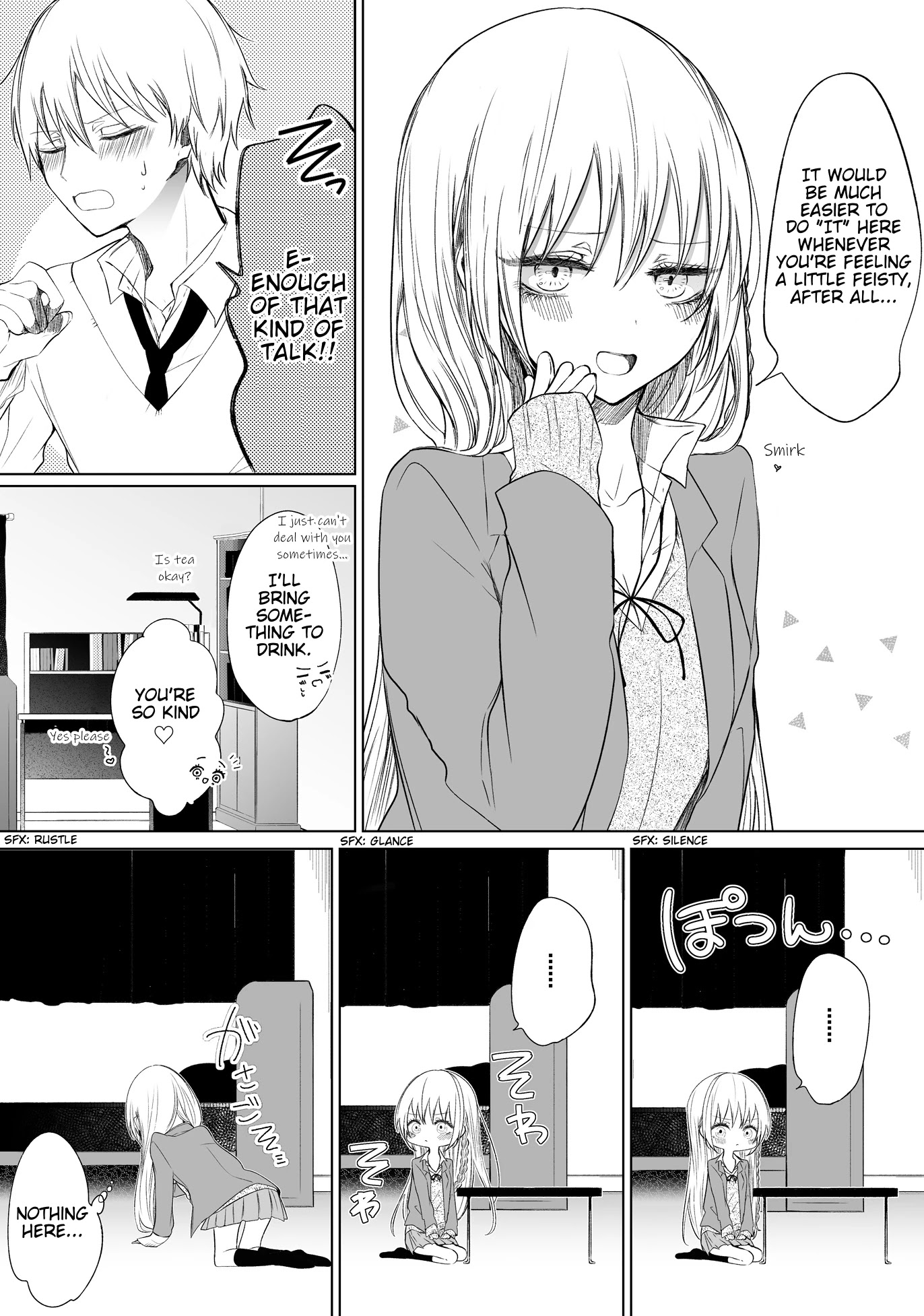 Ichizu de Bitch na Kouhai Chapter 30 page 2 - Chapter 30: A Story of the Place of Study For a Flirty Kouhai and a Senpai