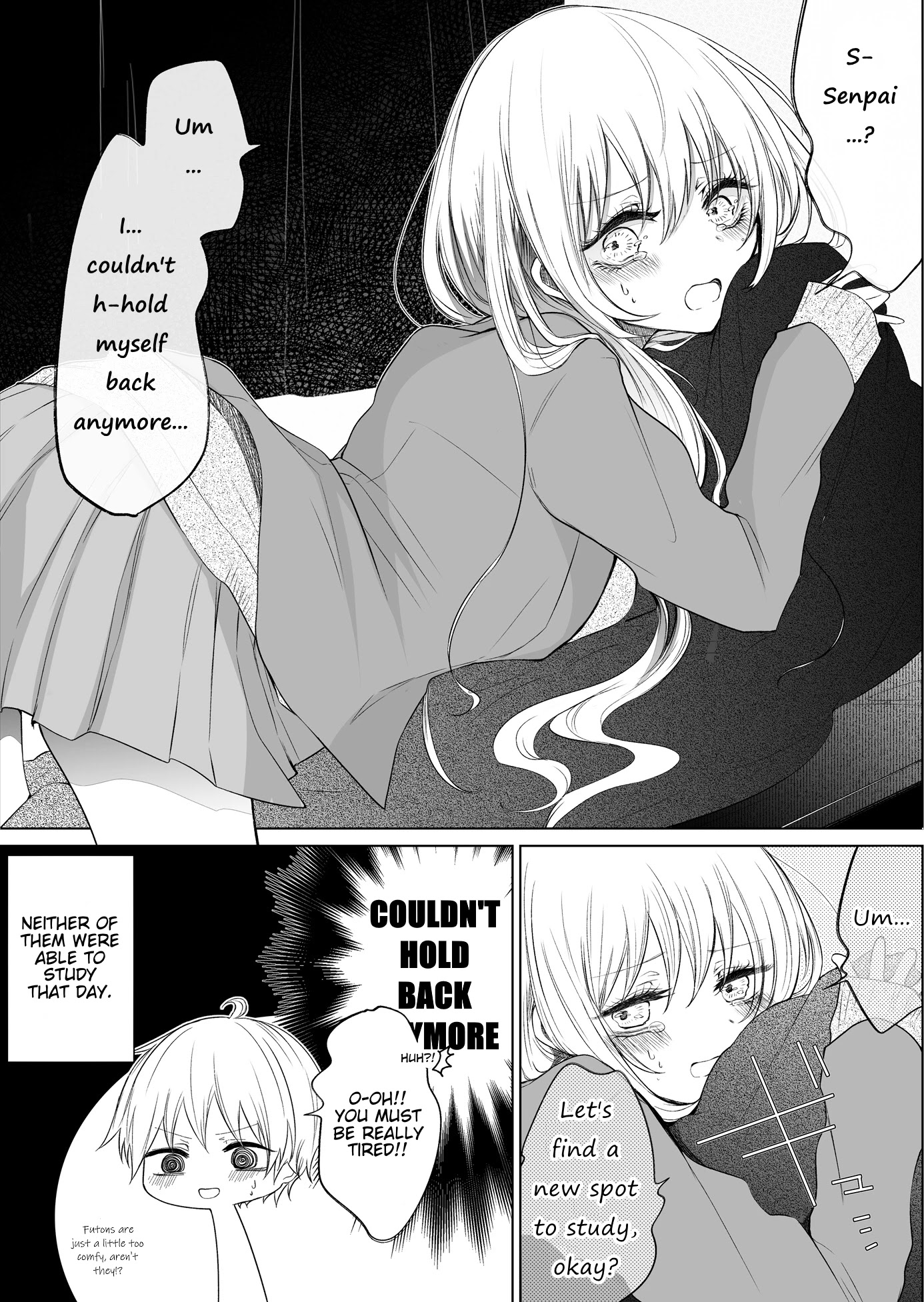 Ichizu de Bitch na Kouhai Chapter 30 page 4 - Chapter 30: A Story of the Place of Study For a Flirty Kouhai and a Senpai