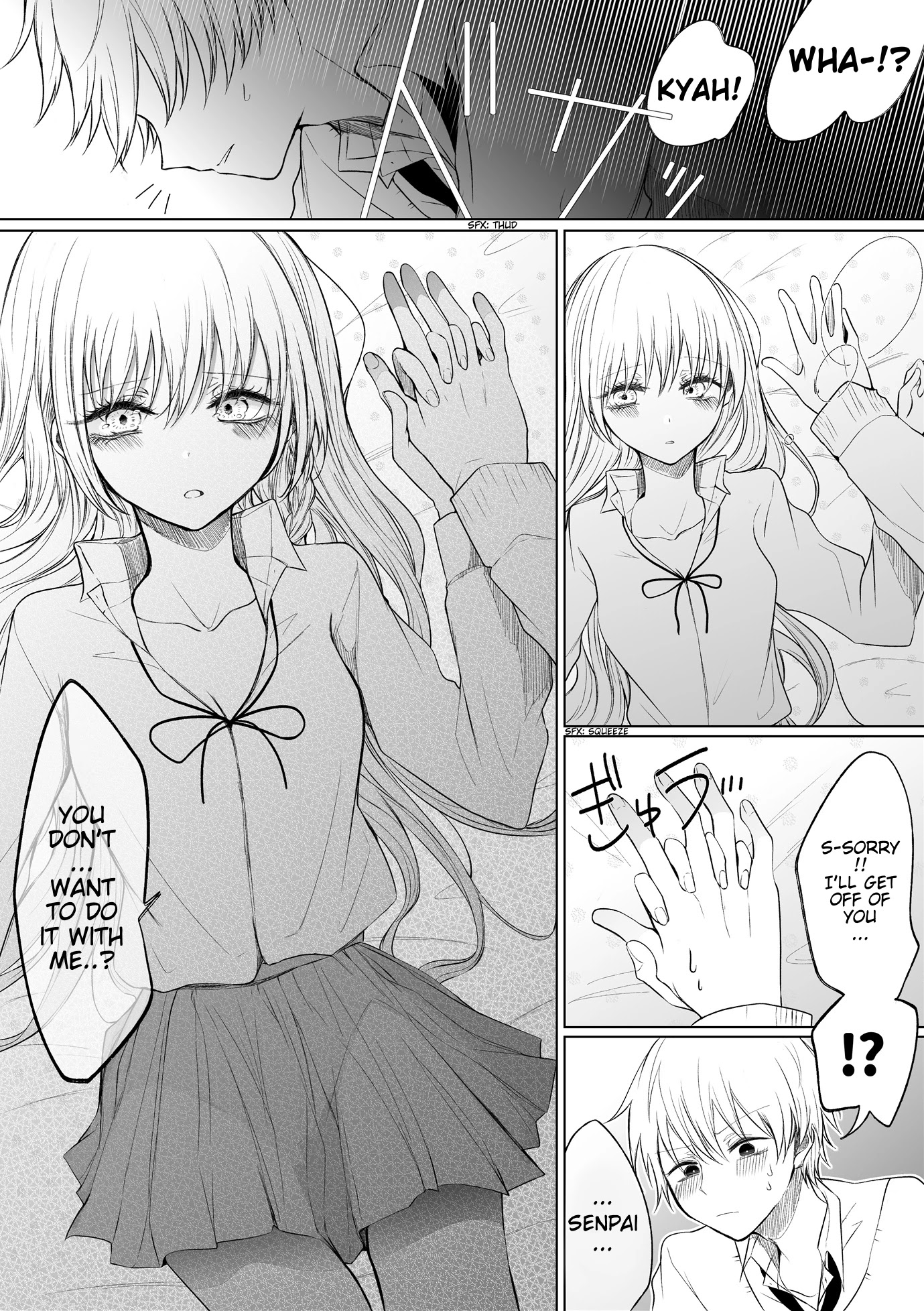 Ichizu de Bitch na Kouhai Chapter 31 page 4 - Chapter 31: A Story of the Place of Study For a Flirty Kouhai and a Senpai - Afterwards...