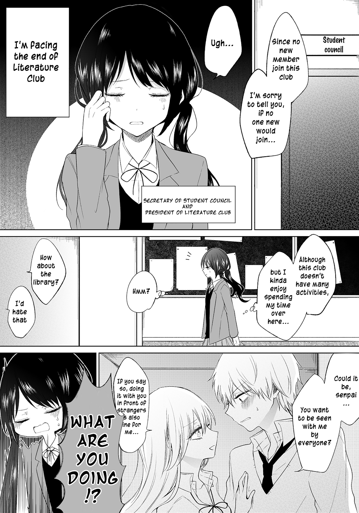Ichizu de Bitch na Kouhai Chapter 34 page 1 - Chapter 34