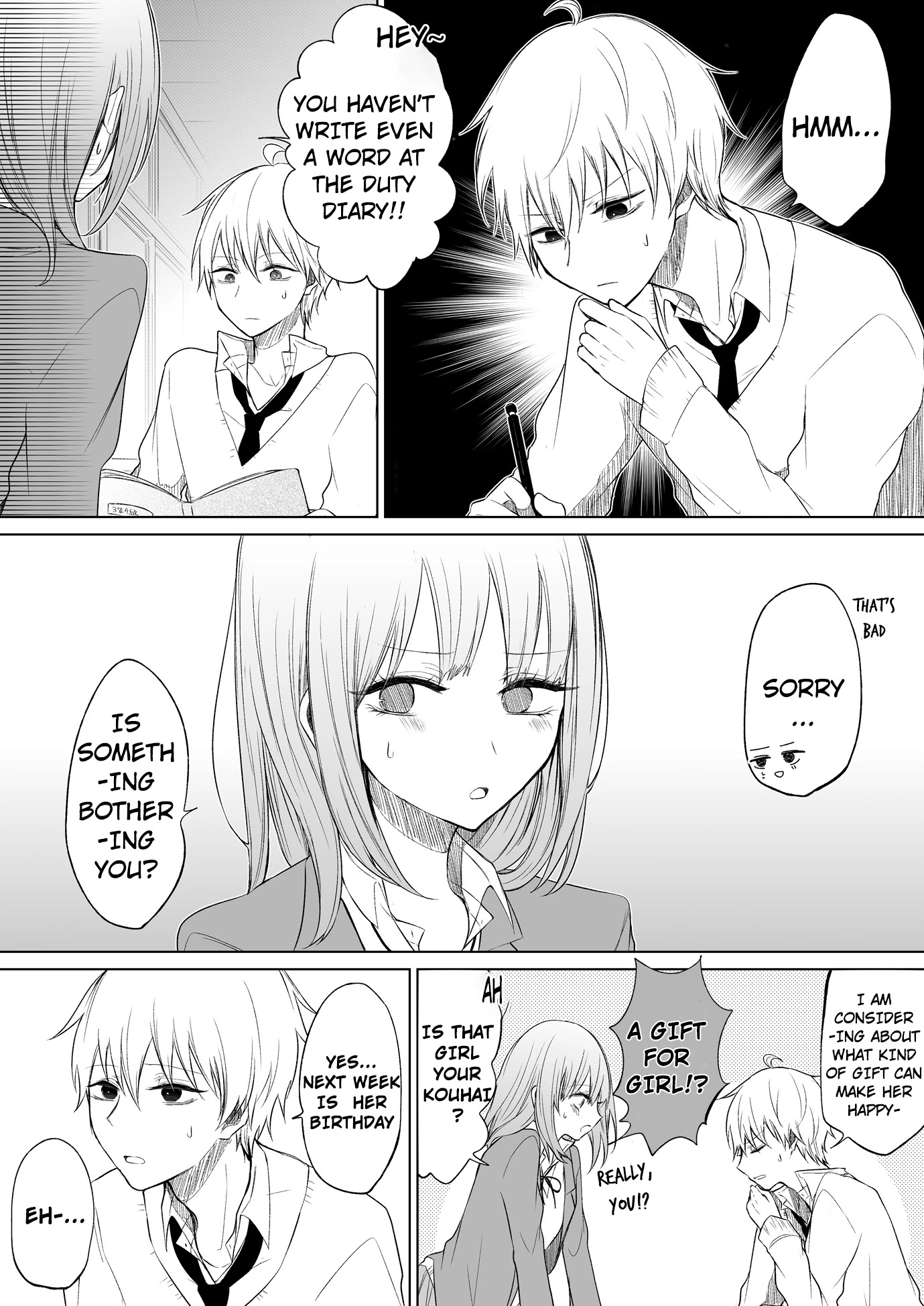 Ichizu de Bitch na Kouhai Chapter 35 page 1 - Chapter 35