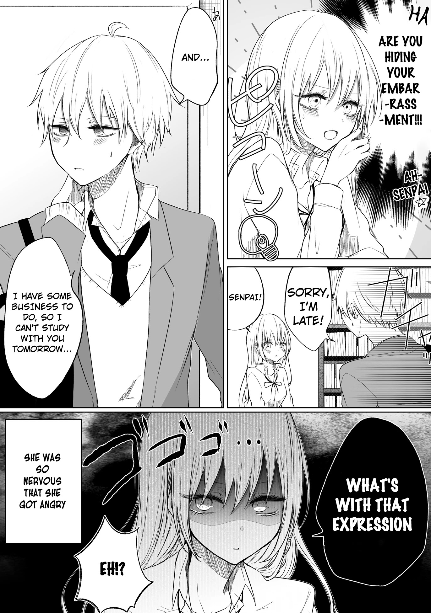 Ichizu de Bitch na Kouhai Chapter 35 page 4 - Chapter 35