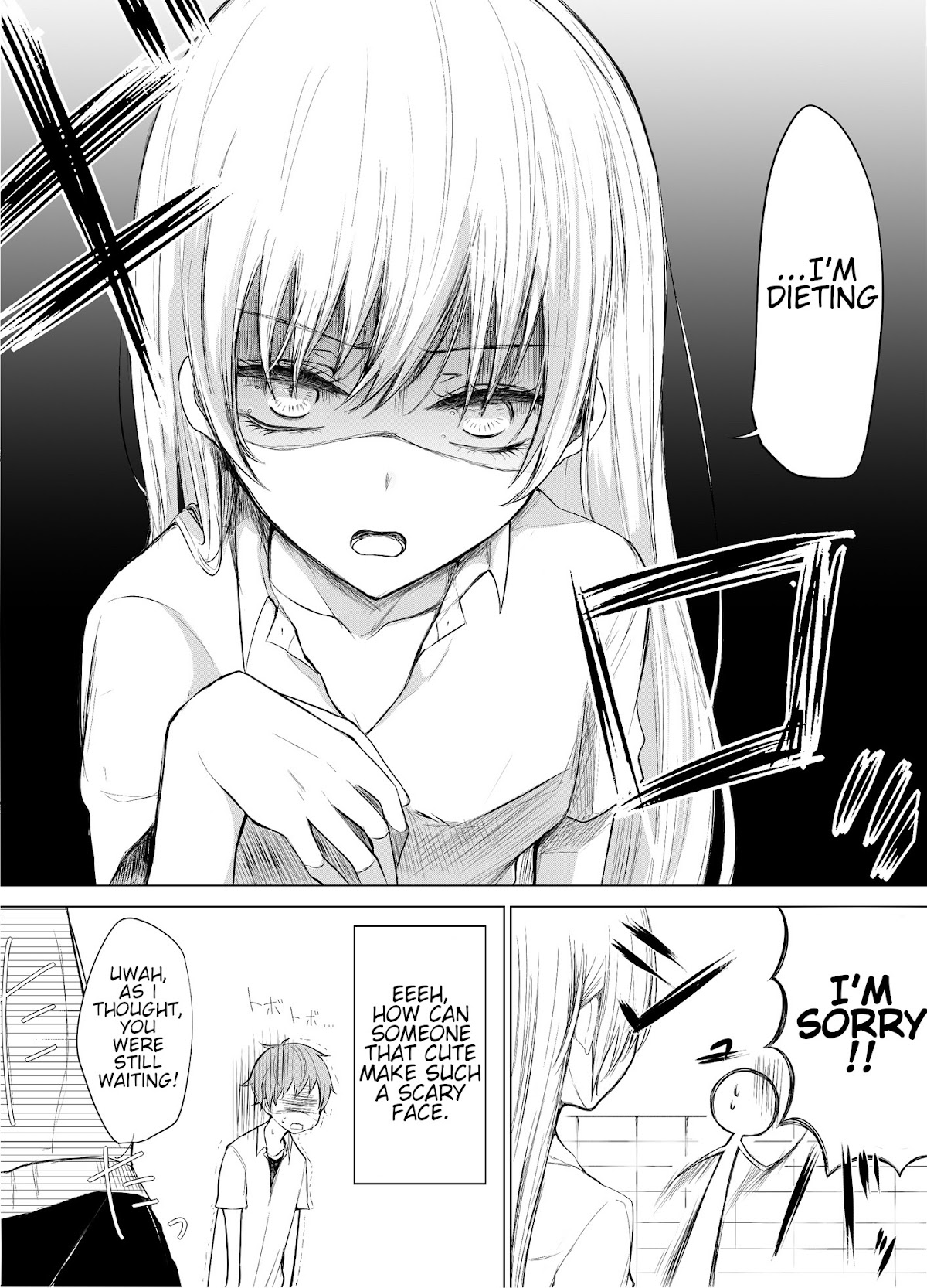 Ichizu de Bitch na Kouhai Chapter 4 page 2 - Chapter 4: The way to invite a flirtatious kouhai out for a meal.