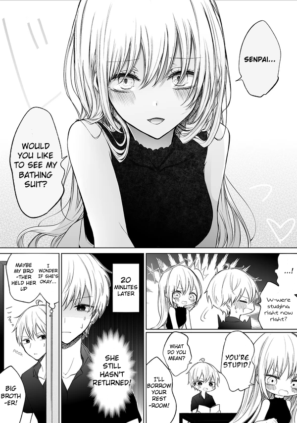 Ichizu de Bitch na Kouhai Chapter 42 page 4 - Chapter 42: I want to go to the beach!
