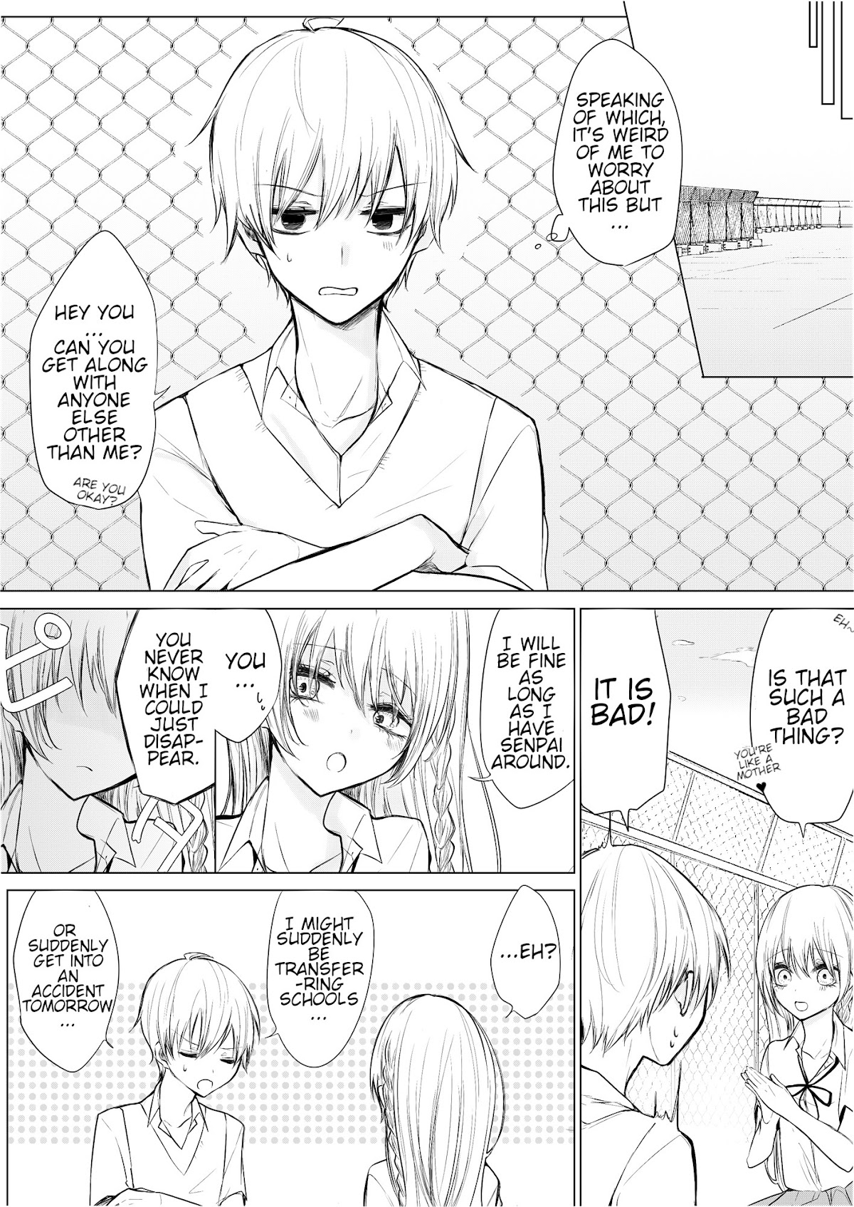 Ichizu de Bitch na Kouhai Chapter 5 page 3 - Chapter 5: The story of worrying about my flirtatious kouhai.