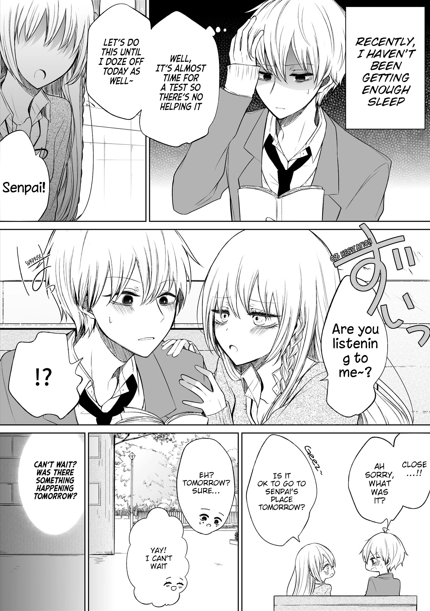 Ichizu de Bitch na Kouhai Chapter 55 page 1 - Chapter 55