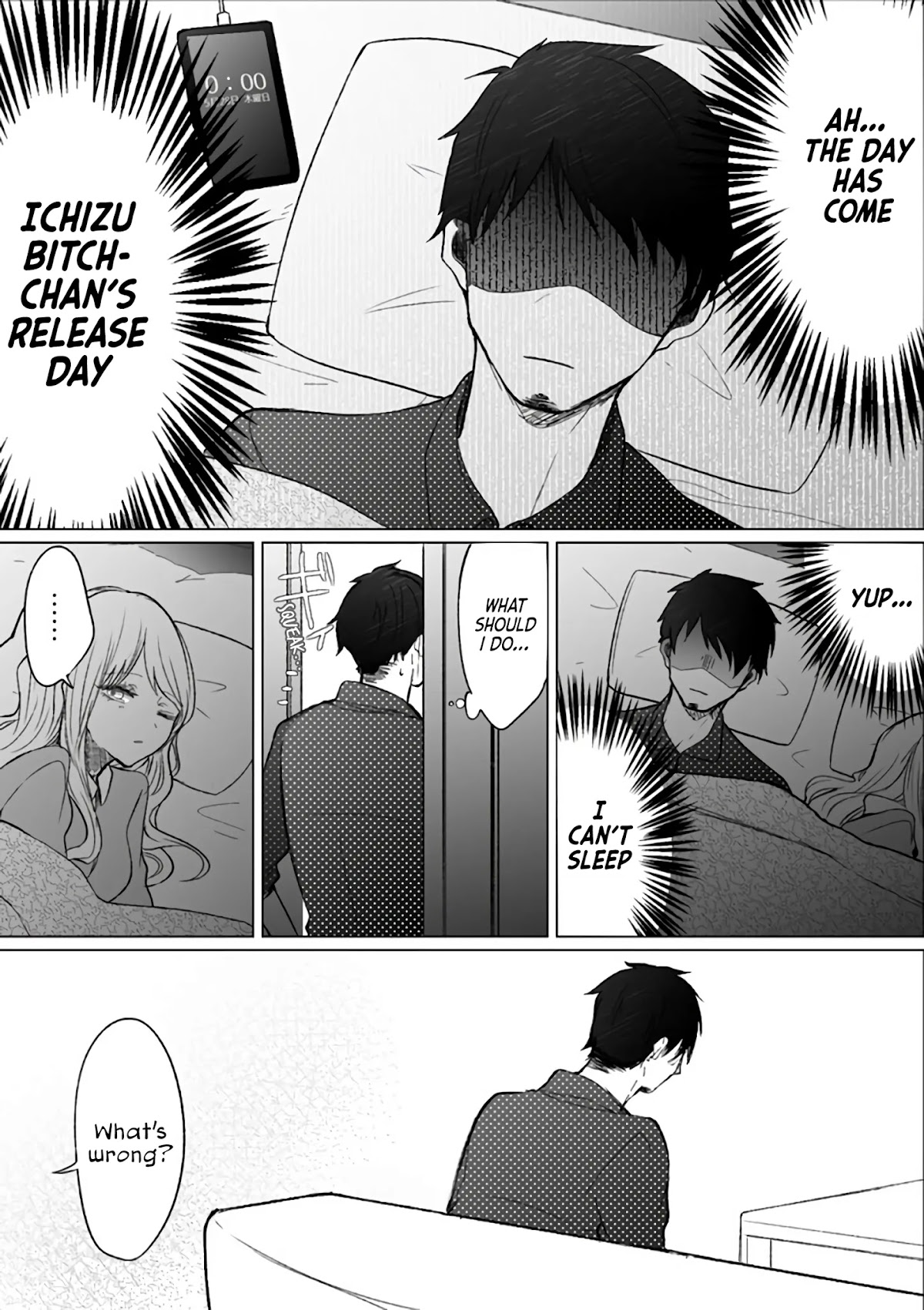 Ichizu de Bitch na Kouhai Chapter 57.5 page 1 - Chapter 57.5