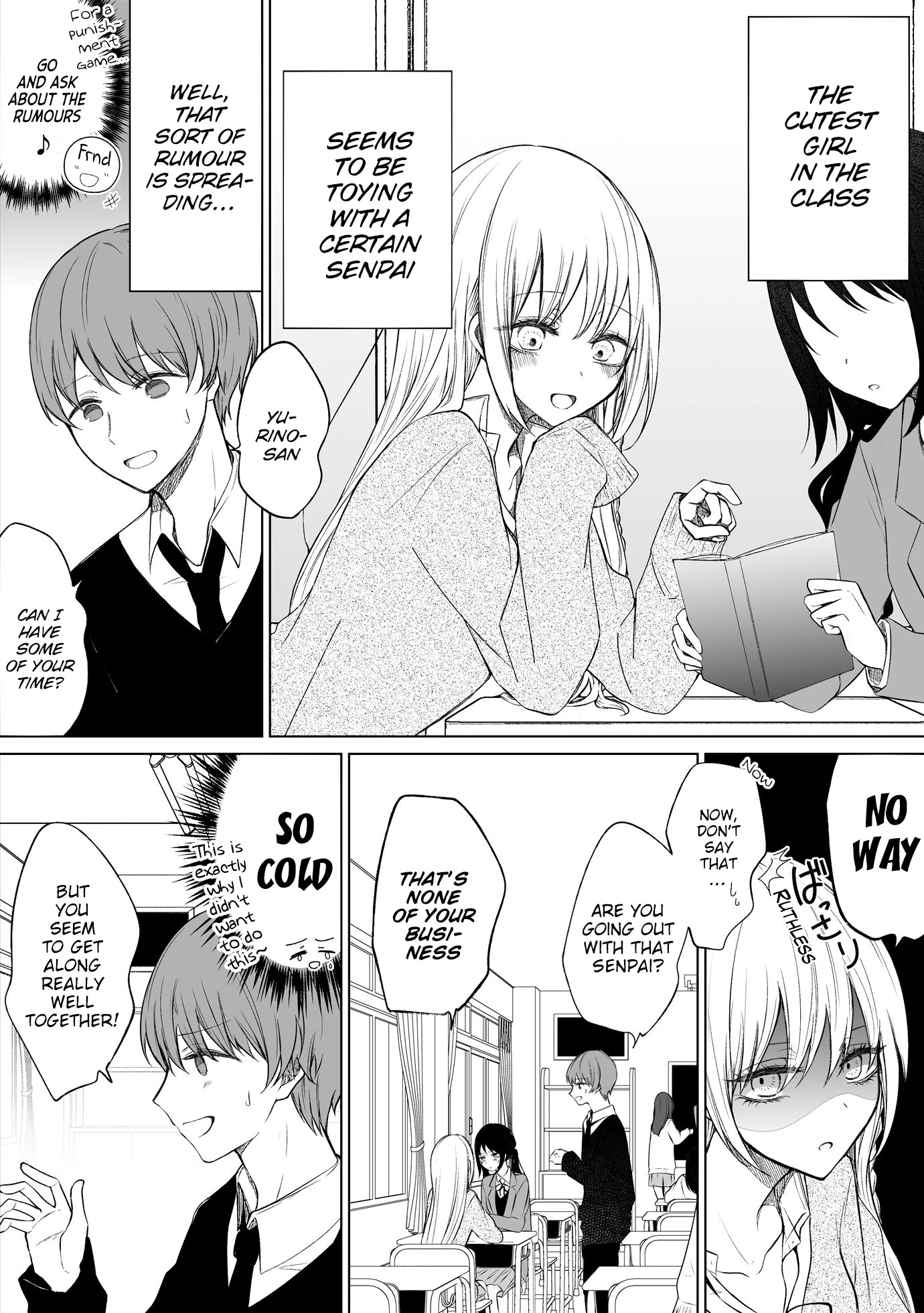Ichizu de Bitch na Kouhai Chapter 58 page 1 - Chapter 58