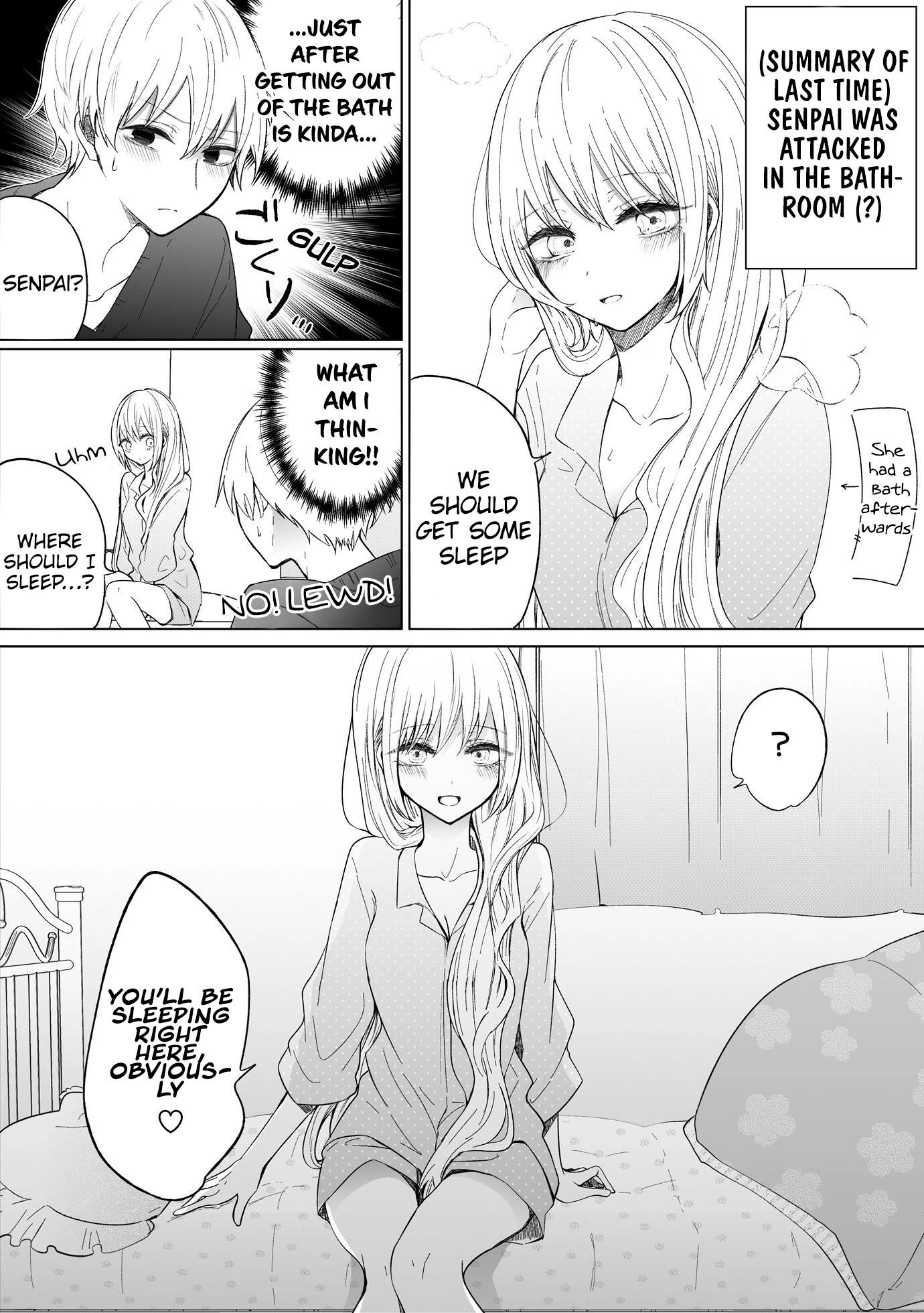 Ichizu de Bitch na Kouhai Chapter 71 page 1 - Chapter 71
