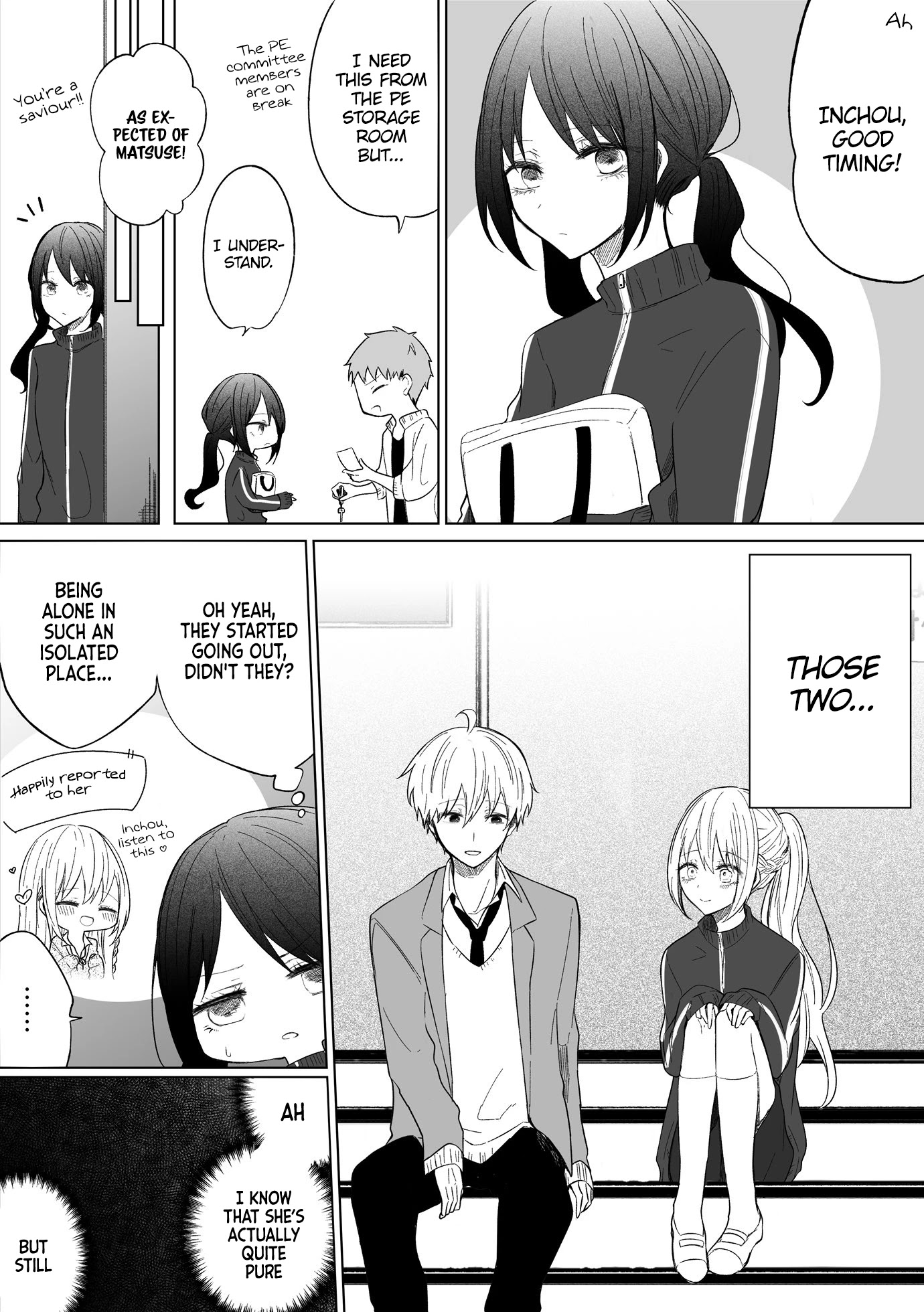 Ichizu de Bitch na Kouhai Chapter 74 page 1 - Chapter 74