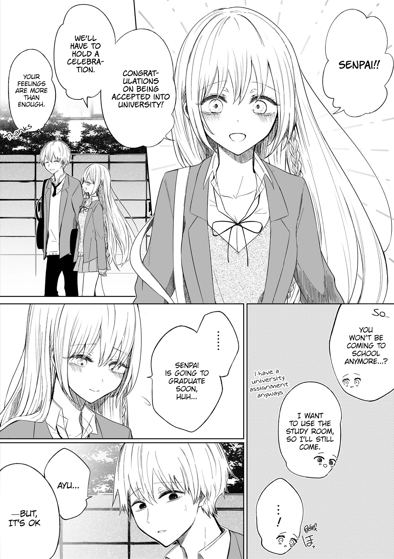 Ichizu de Bitch na Kouhai Chapter 75 page 1 - Chapter 75