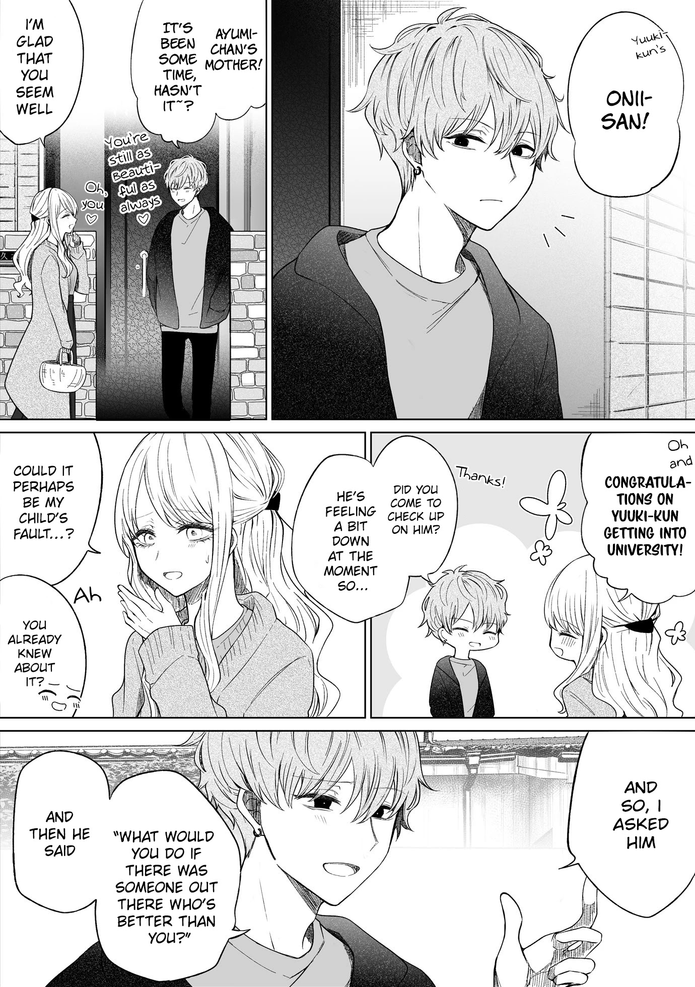 Ichizu de Bitch na Kouhai Chapter 76 page 3 - Chapter 76: Story About My Child’s Love Being Vexing