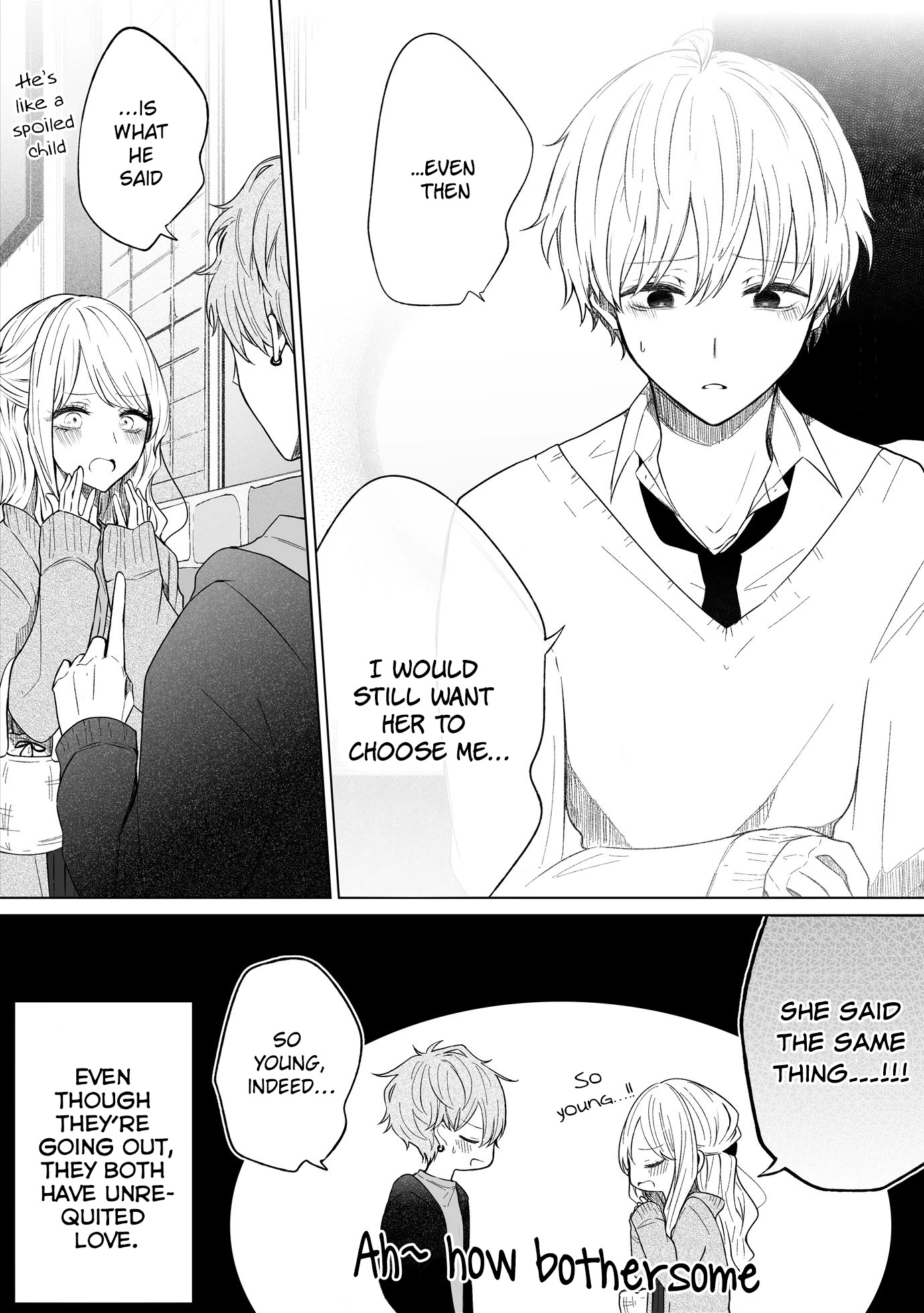 Ichizu de Bitch na Kouhai Chapter 76 page 4 - Chapter 76: Story About My Child’s Love Being Vexing